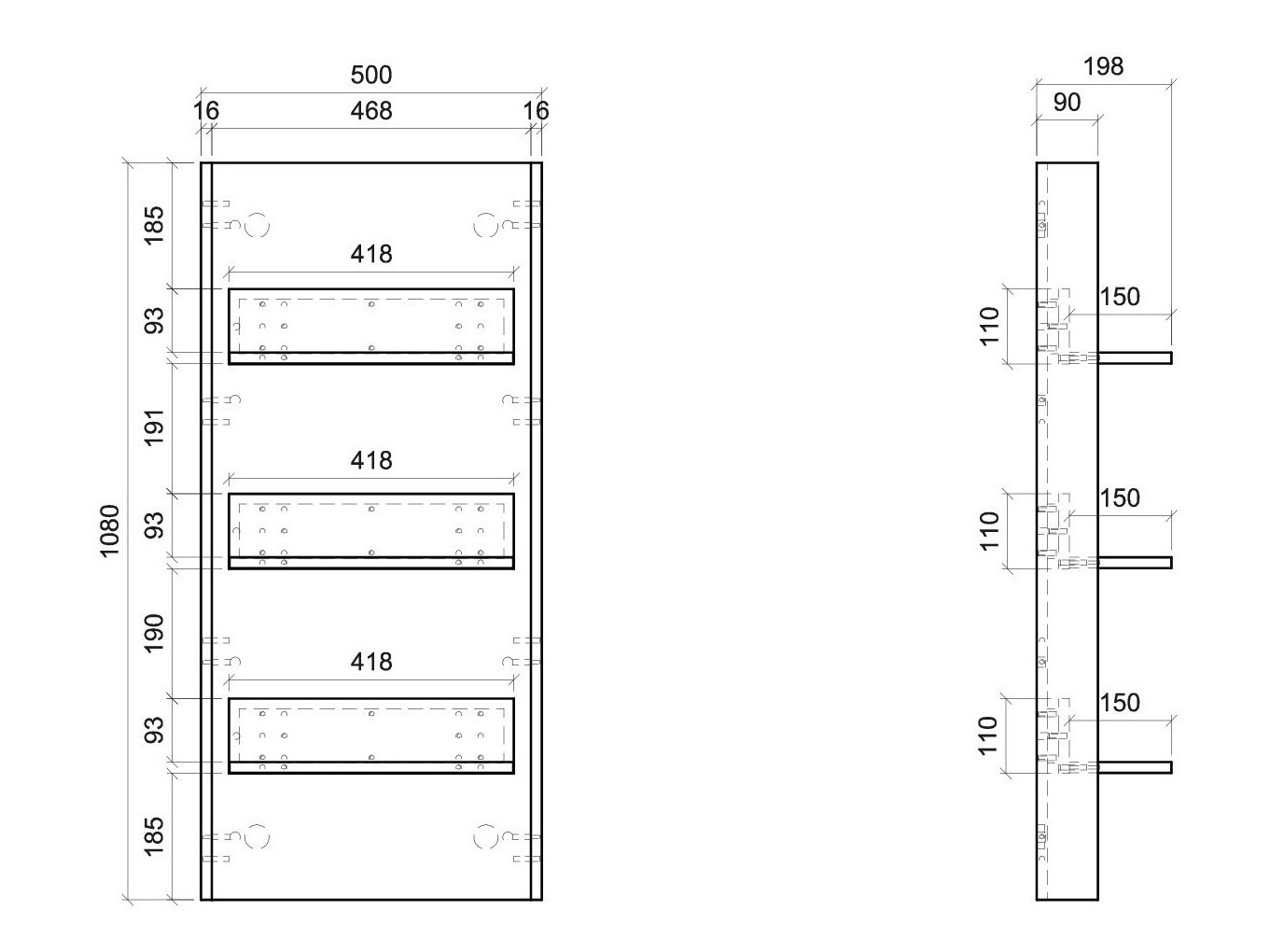 Parete attrezzata Salsalo 109