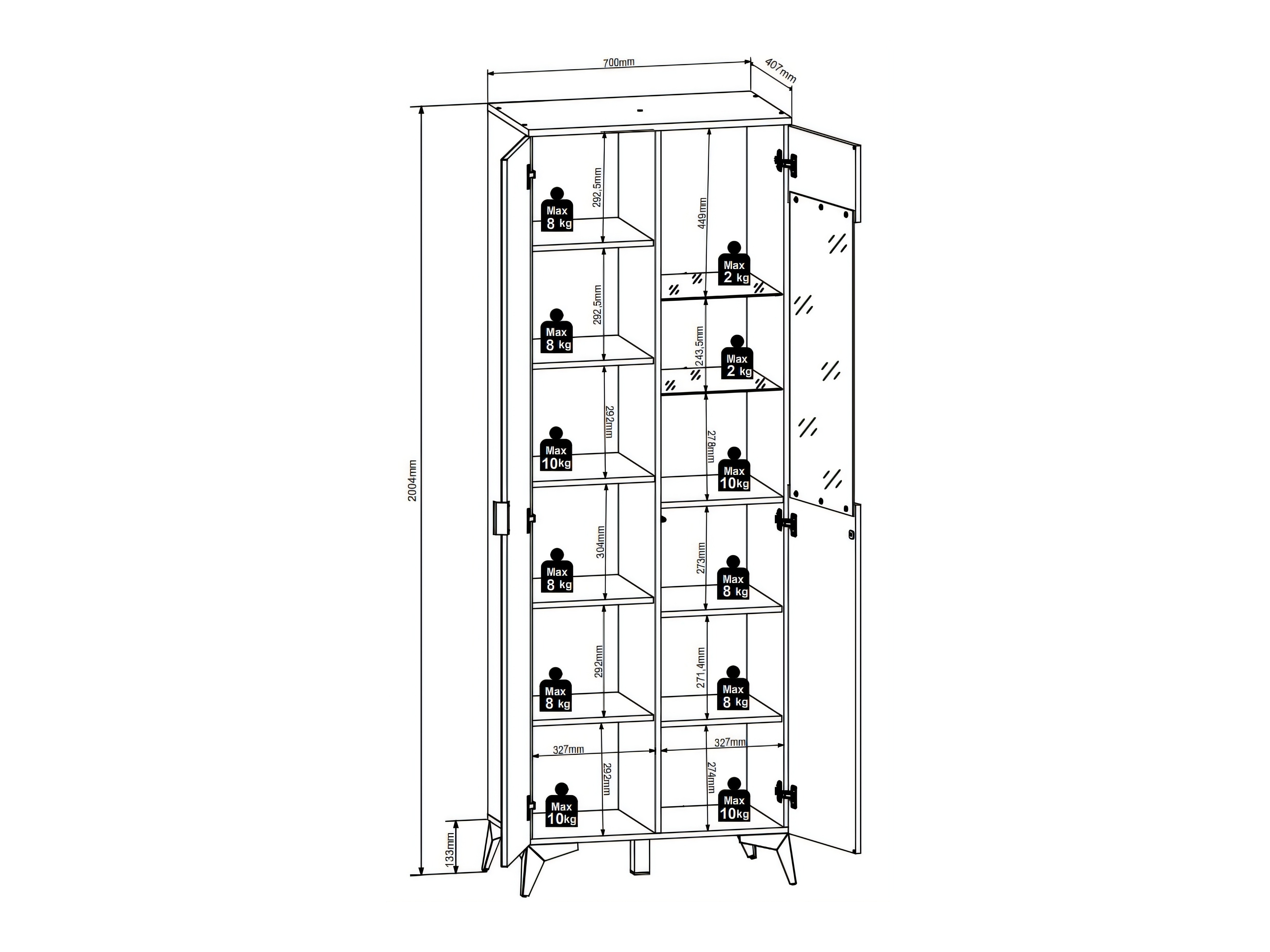 Scaffale Ruvmeli 107