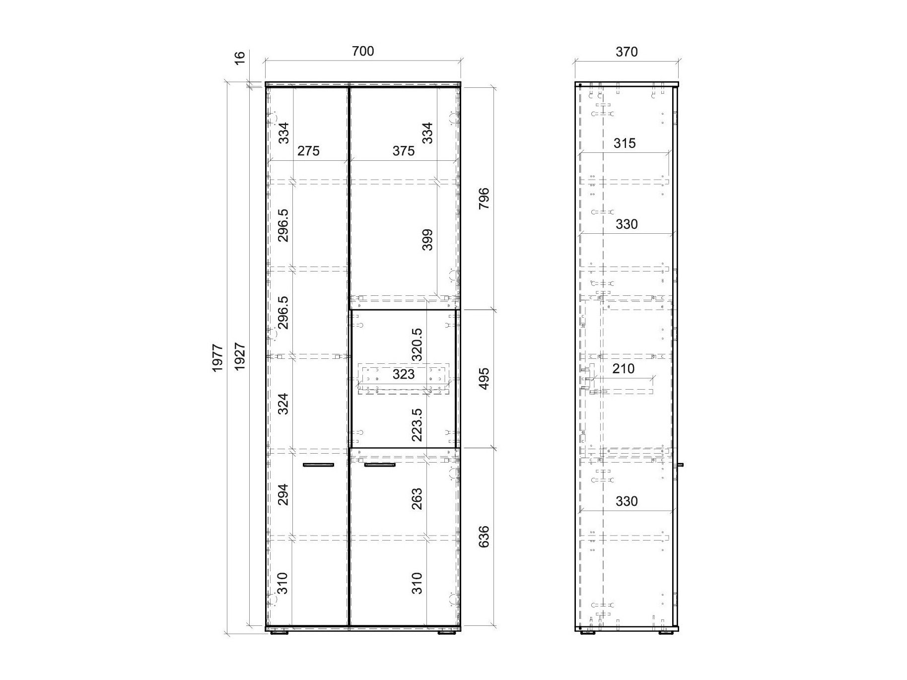 Scaffale Salsalo 105