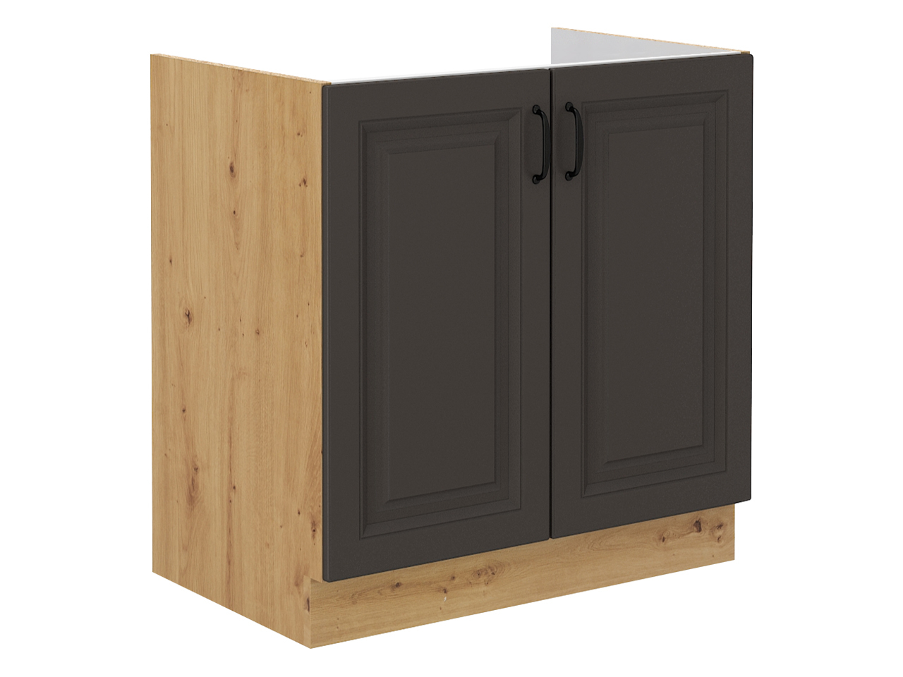 Mobile lavabo componibile con ante Retro Grey 121