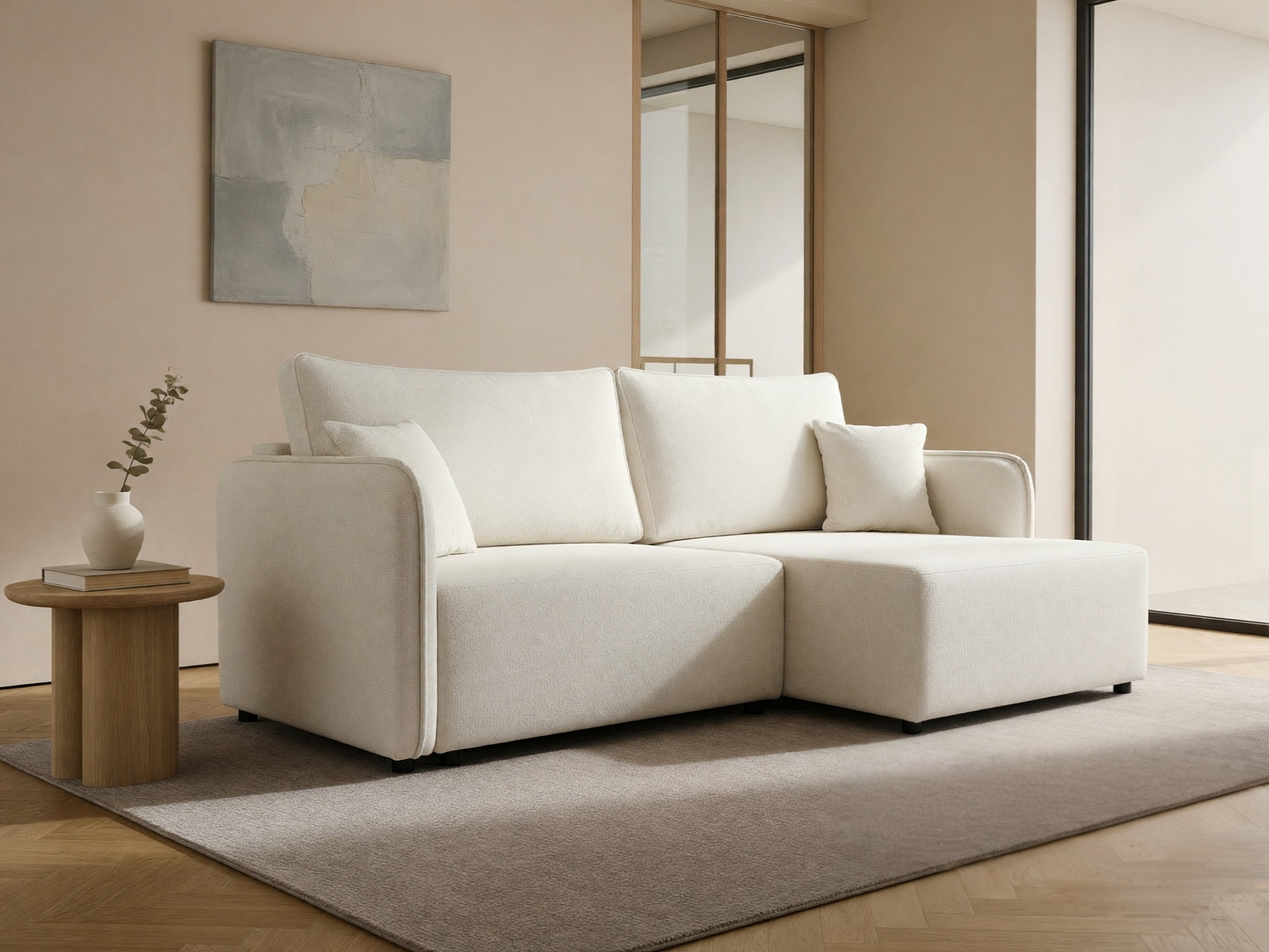 Divano angolare TrendyNest Turtura (Velo 621)