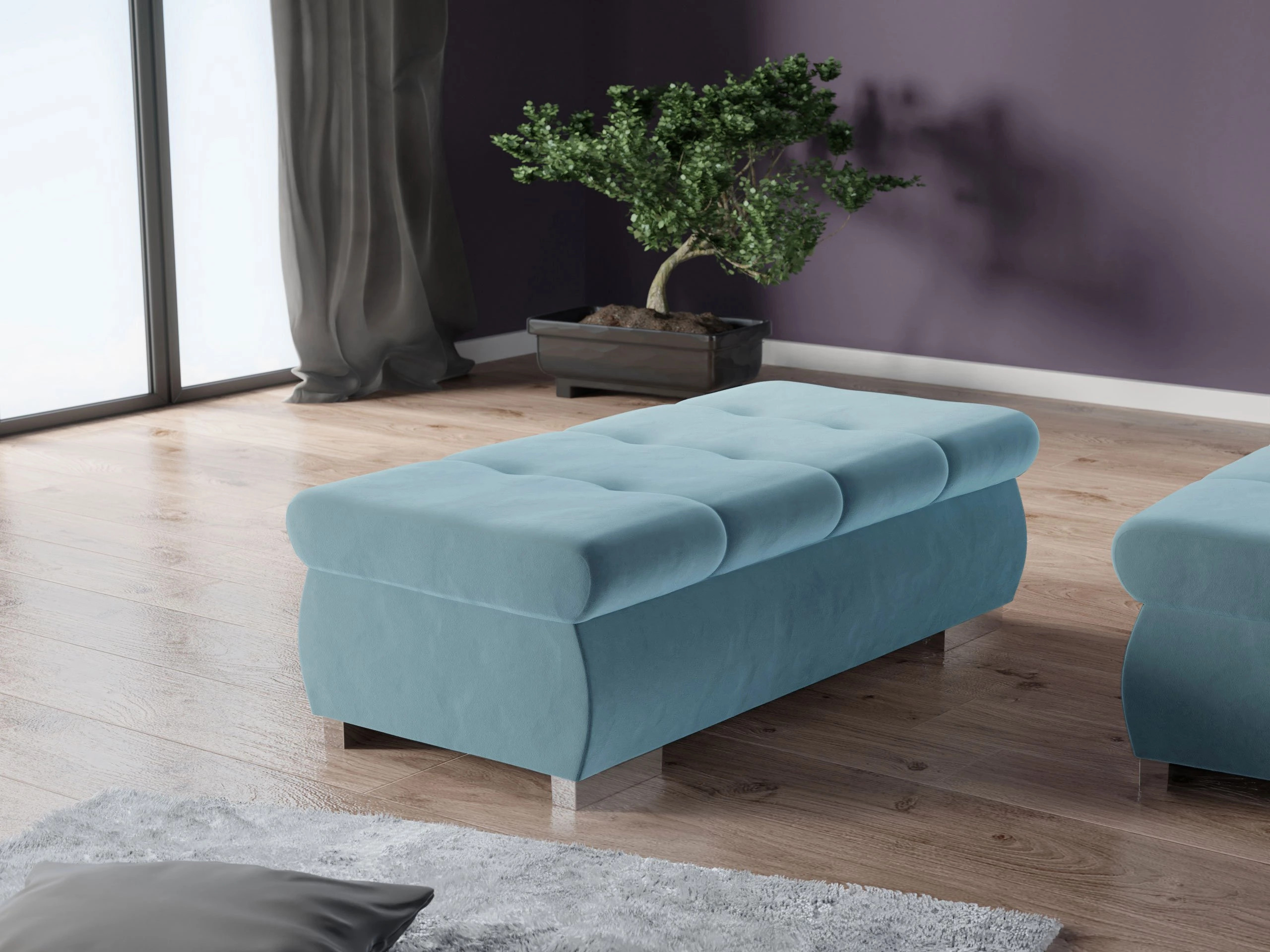 Panca imbottita Comfivo Nitor I (Magic Velvet 2260)