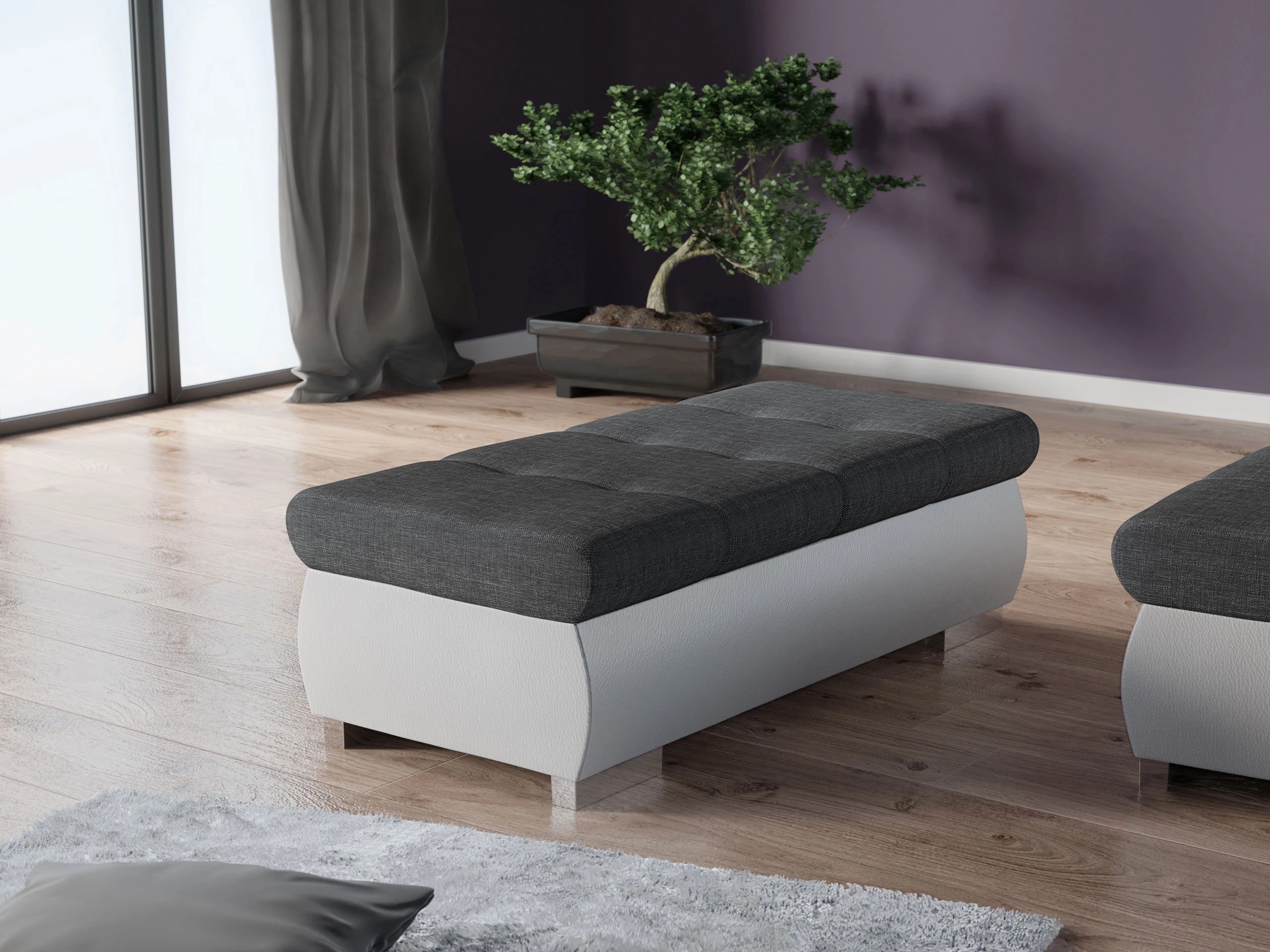 Panca imbottita Comfivo Nitor I (Soft 017 + Lux 06)