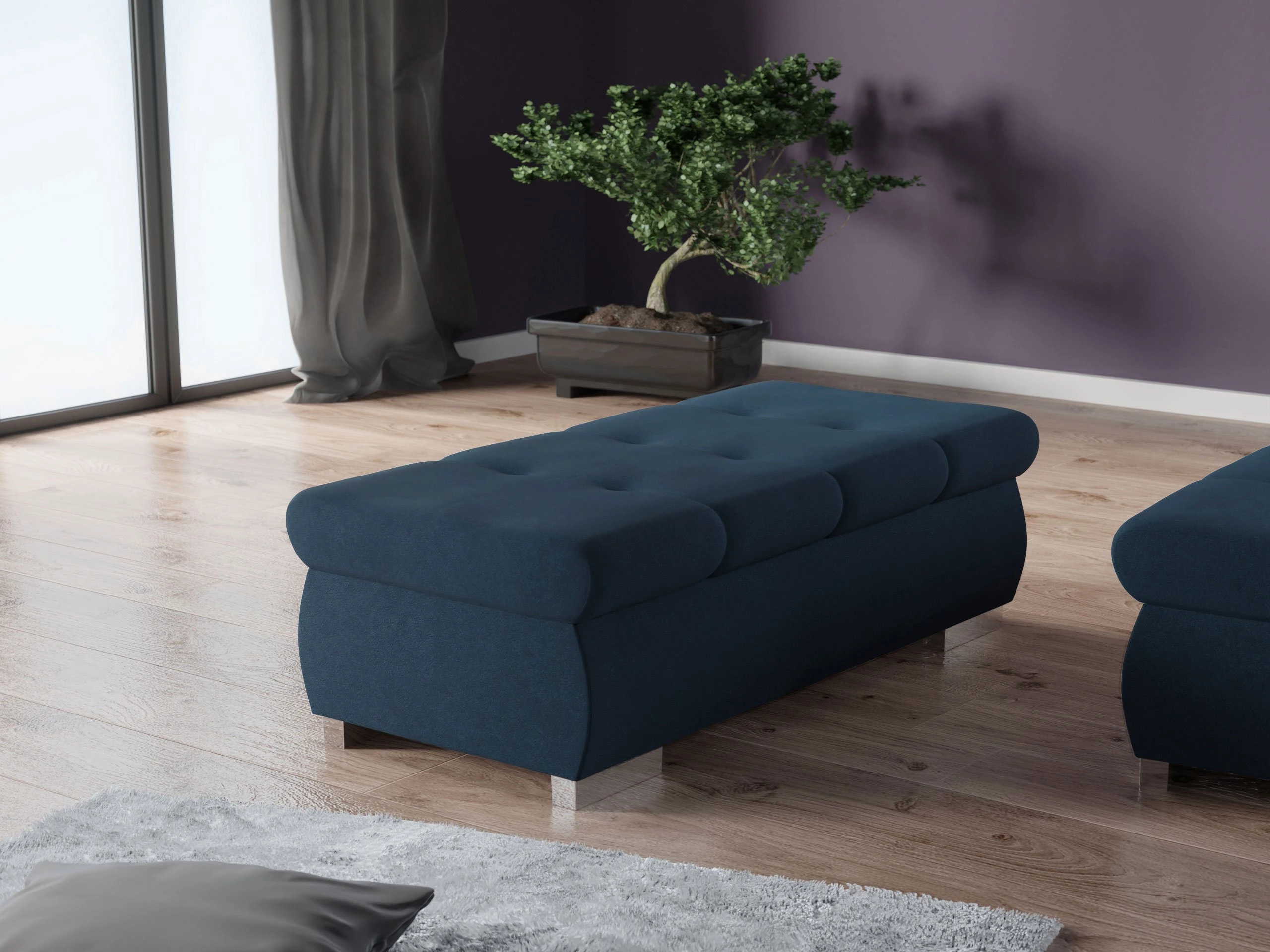 Panca imbottita Comfivo Nitor I (Uttario Velvet 2967)