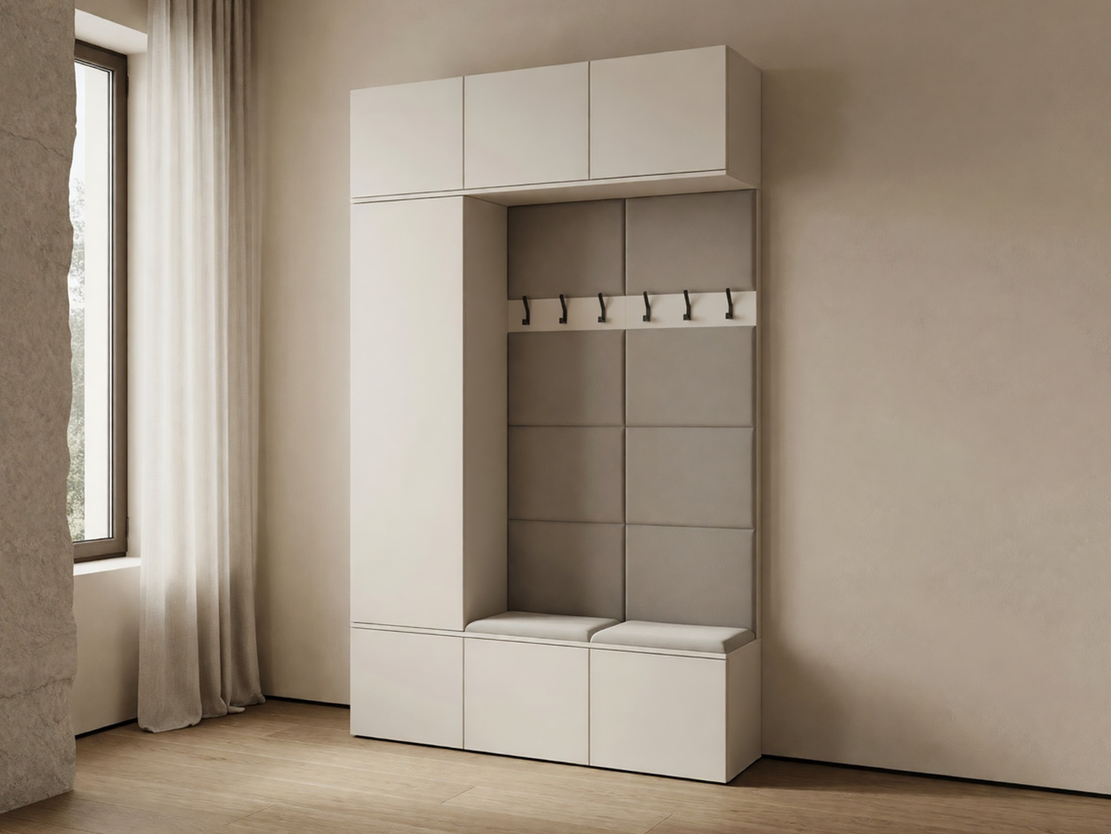 Set arredo da corridoio Domtori 112 (Cachemire)