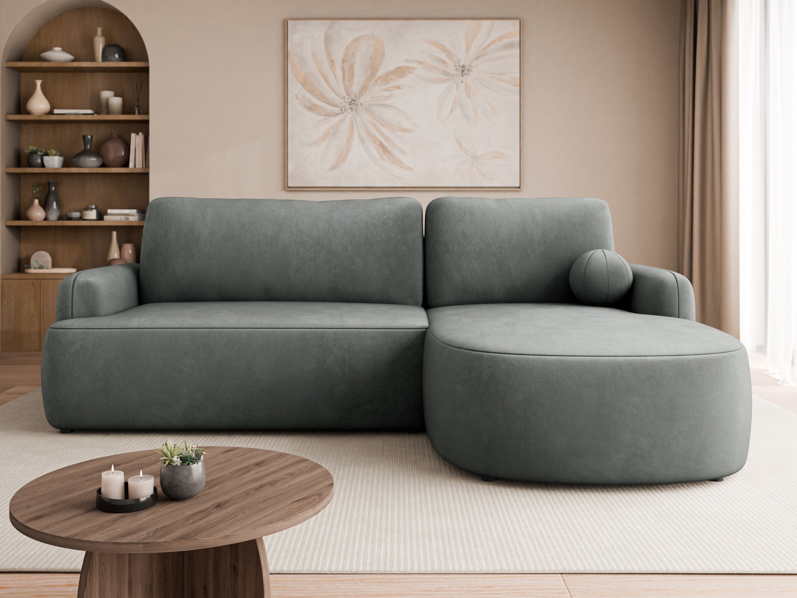 Divano angolare Comfivo Popis (Magic Velvet 2217)
