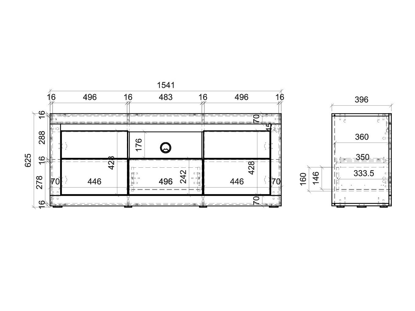 Mobile porta TV Ophtola 107