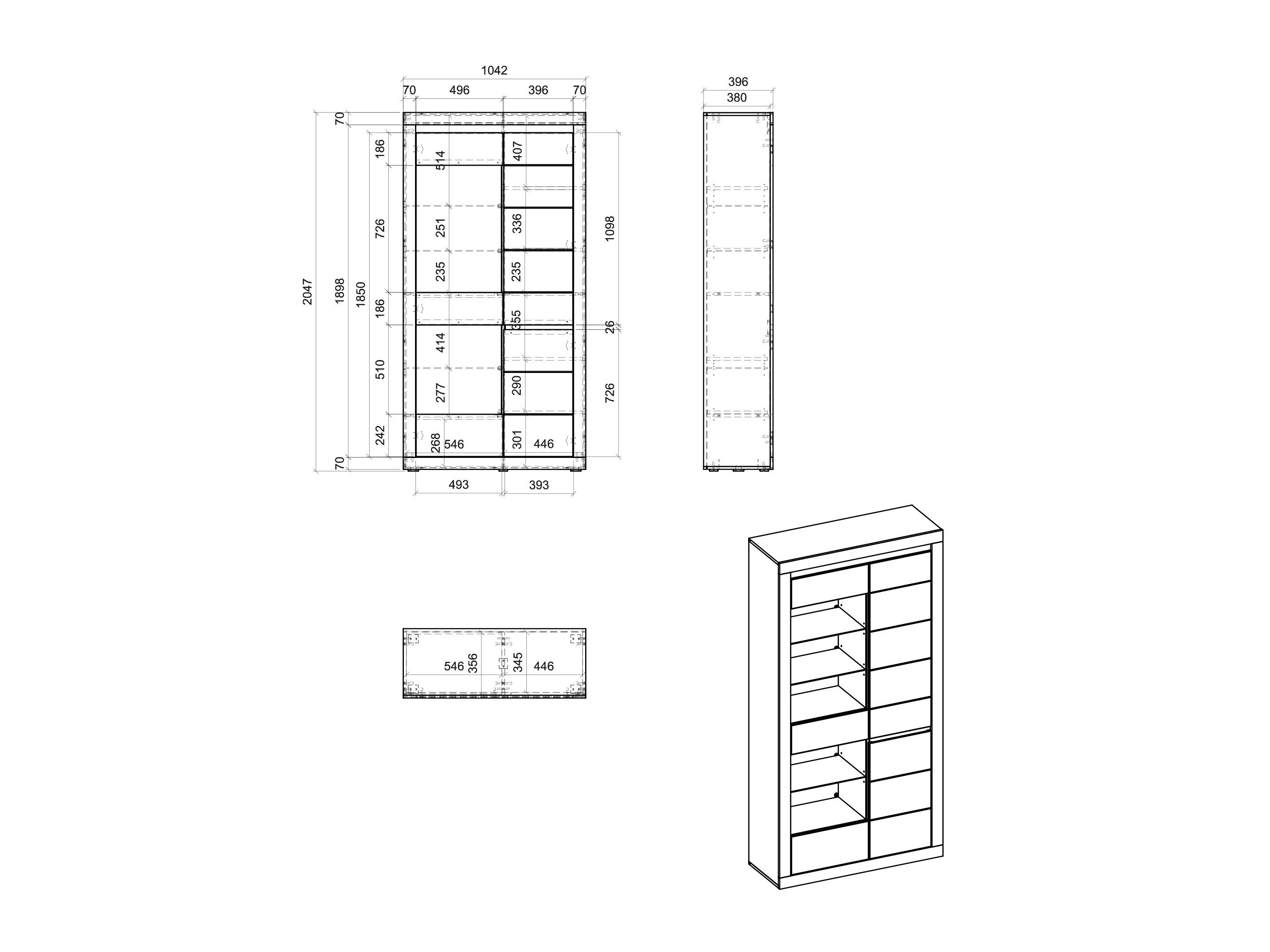 Scaffale Ophtola 114