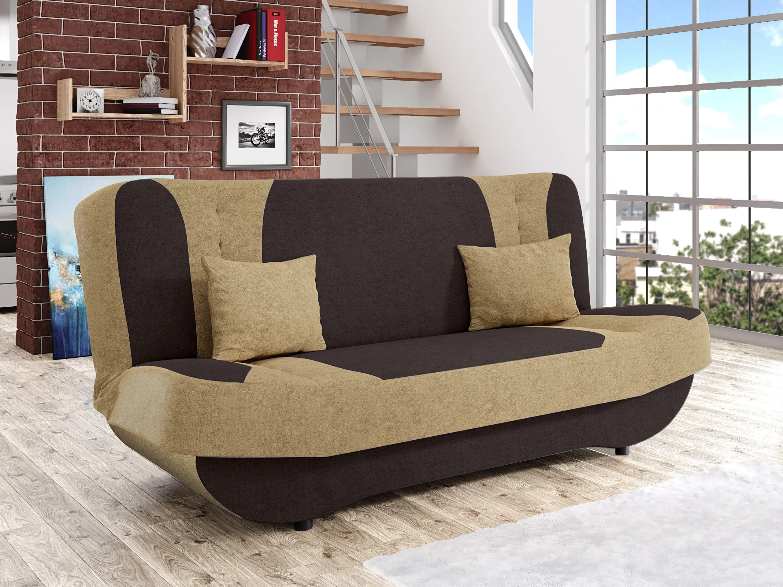 Divano letto Comfivo Cervus (Alova 68 + Alova 07)