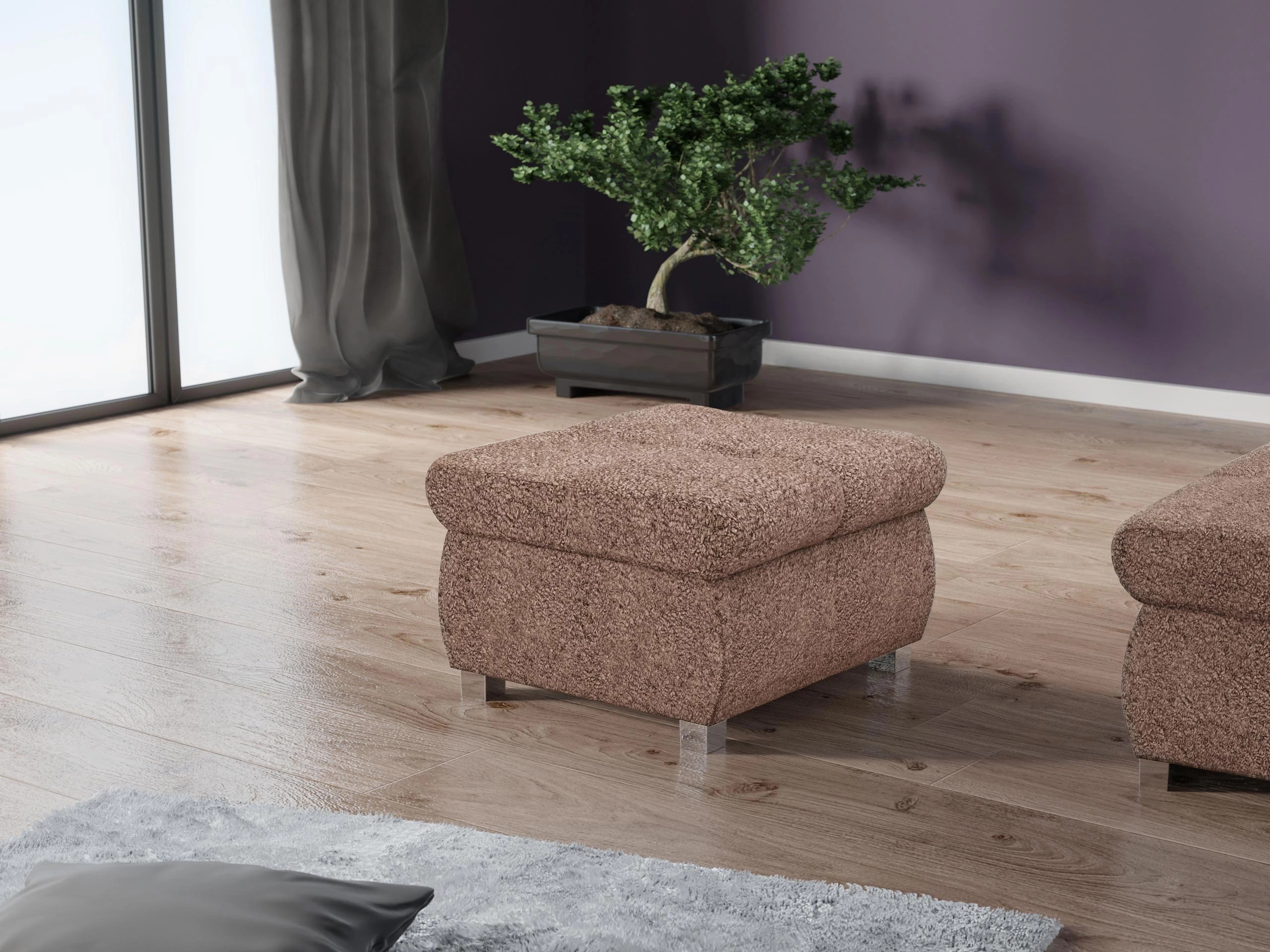 Pouf Comfivo Nitor (Coral 45)