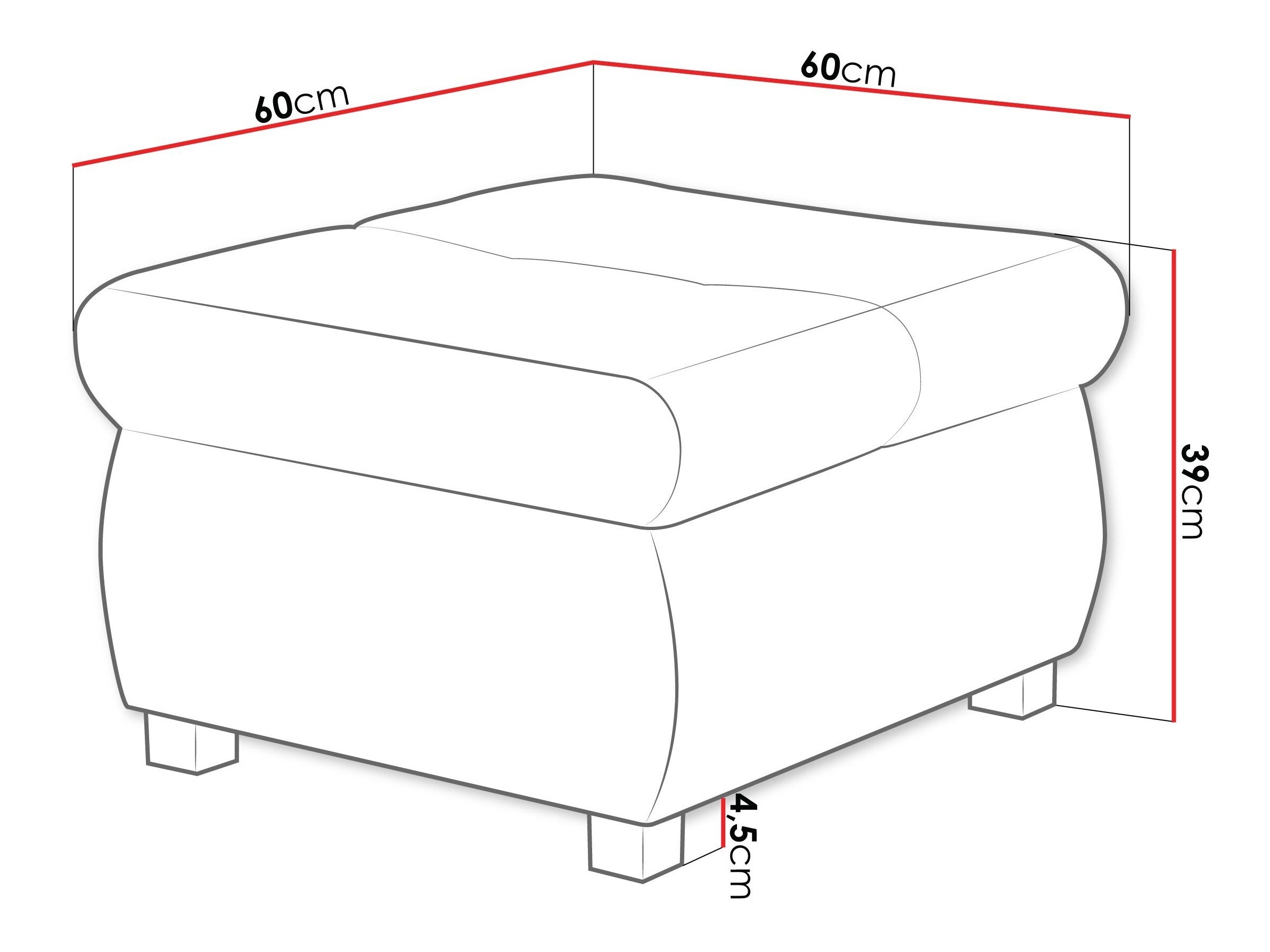 Pouf Comfivo Nitor (Soft 029 + Majorka 03)