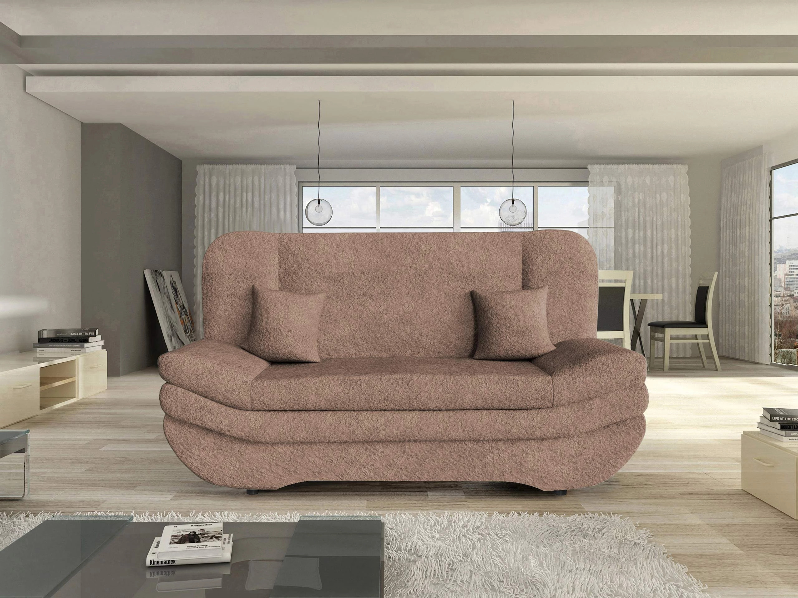 Divano letto Comfivo Silva (Coral 45)