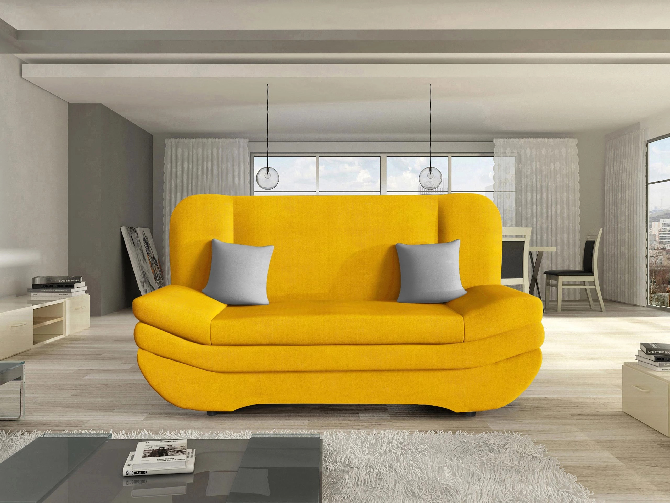 Divano letto Comfivo Silva (Venus Velvet 2916 + Venus Velvet 2921)