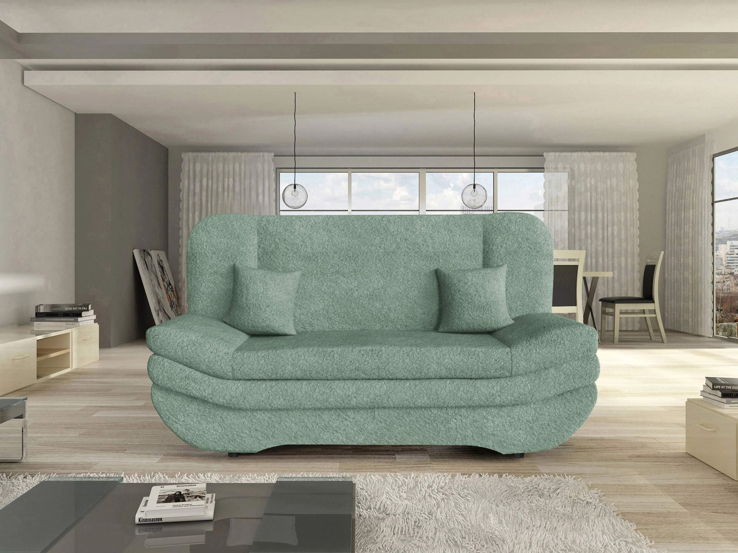Divano letto Comfivo Silva (Coral 55)