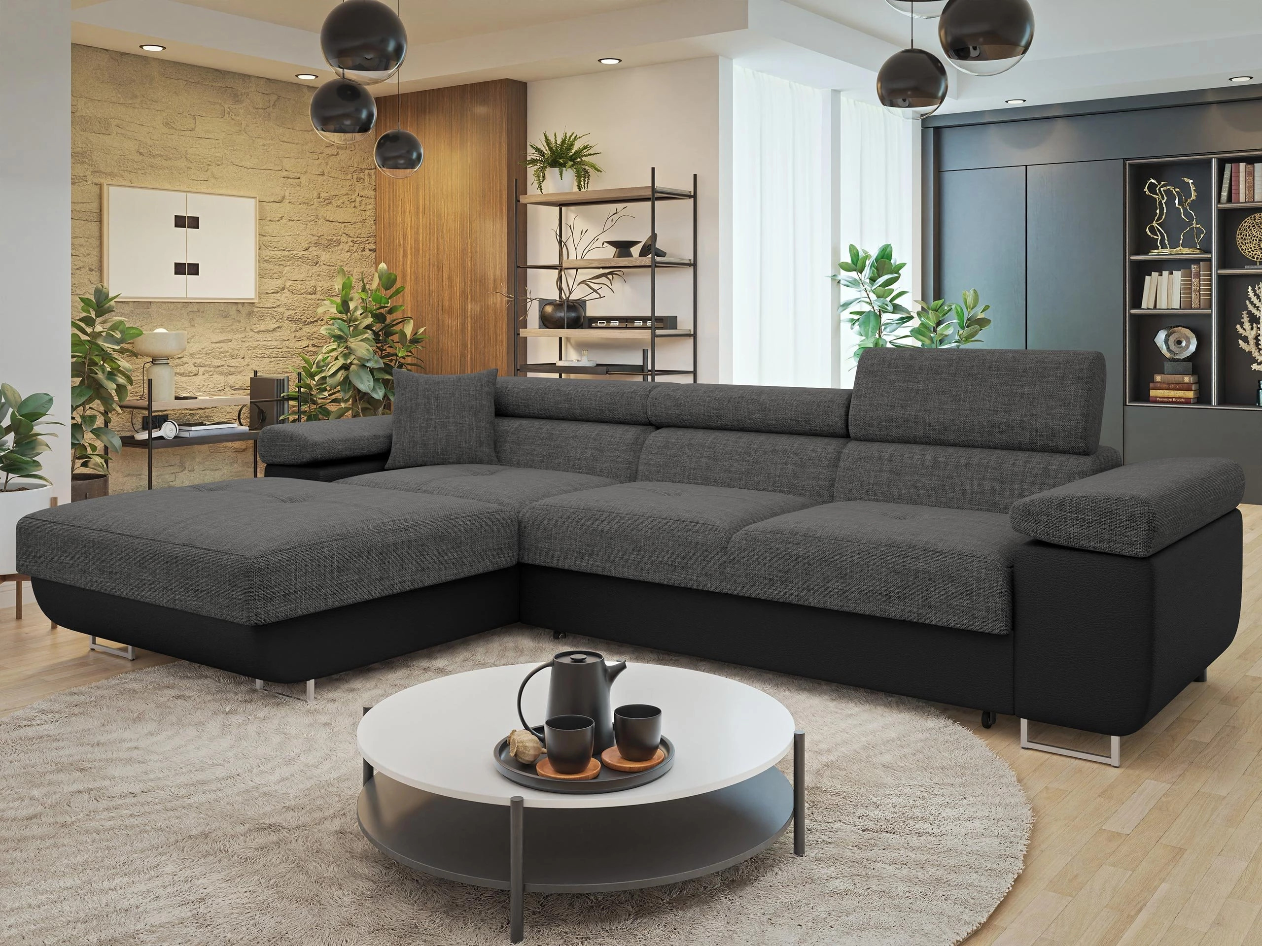 Divano angolare Comfivo Vinetum II (Soft 011 + Lux 06)