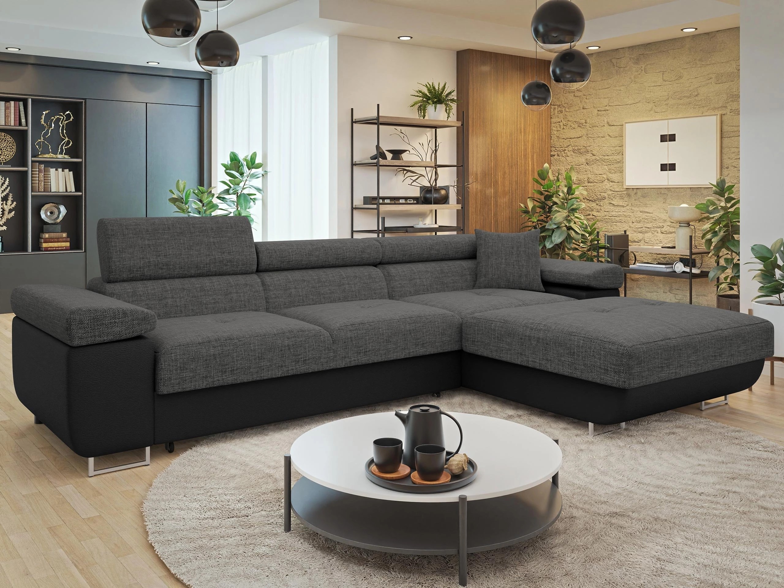 Divano angolare Comfivo Vinetum II (Soft 011 + Lux 06)