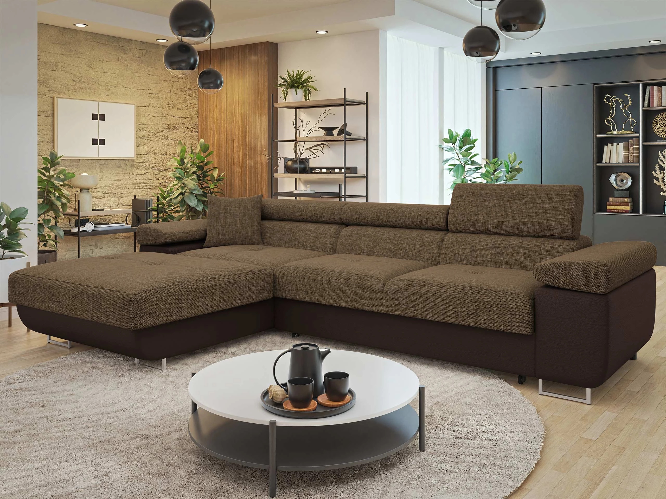 Divano angolare Comfivo Vinetum II (Soft 066 + Lux 03)