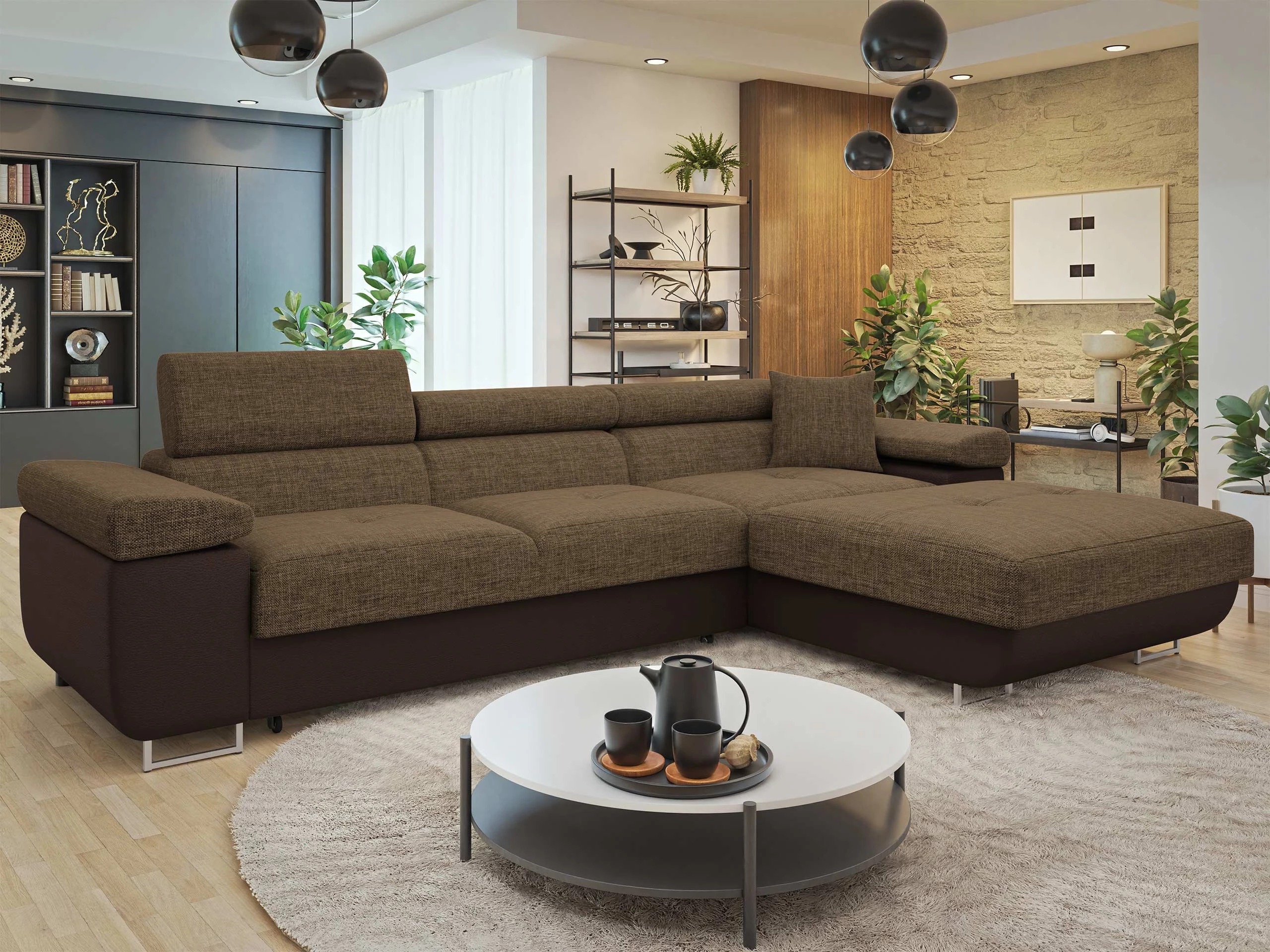 Divano angolare Comfivo Vinetum II (Soft 066 + Lux 03)