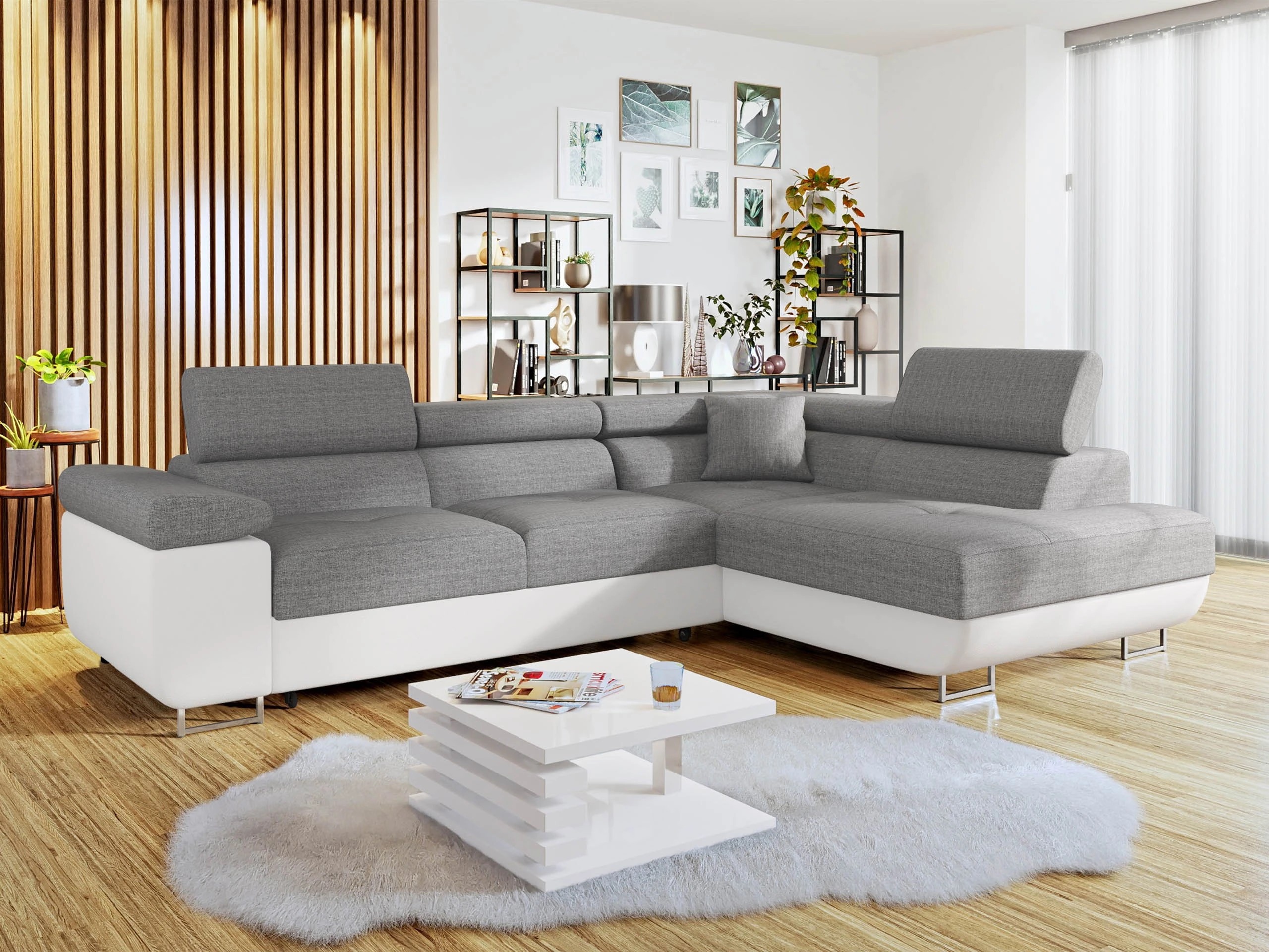 Divano angolare Comfivo Vinetum (Soft 017 + Lux 05)