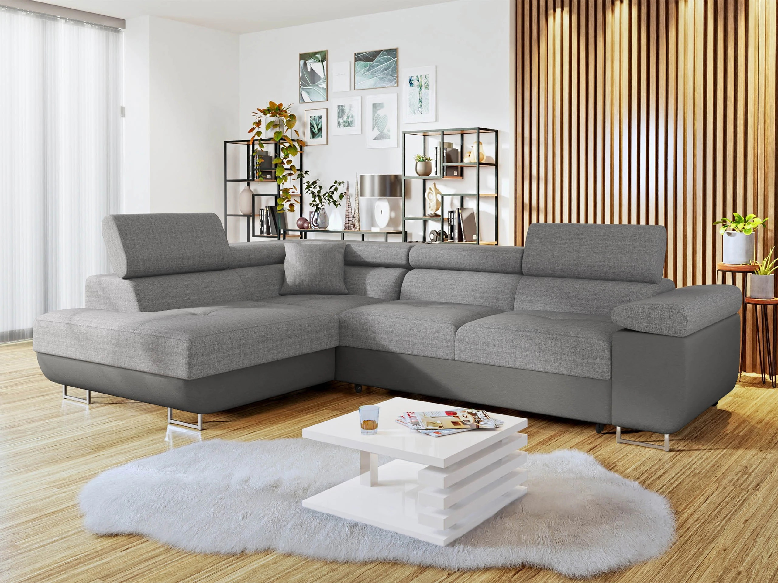 Divano angolare Comfivo Vinetum (Soft 029 + Lux 05)