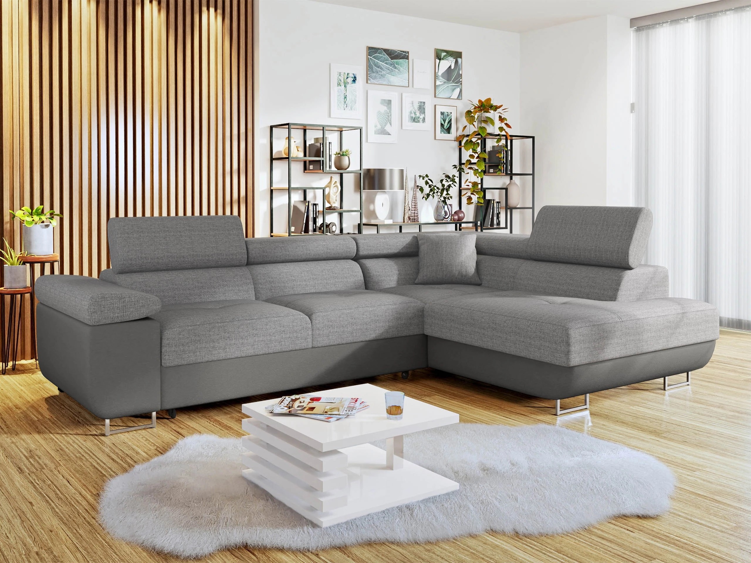 Divano angolare Comfivo Vinetum (Soft 029 + Lux 05)