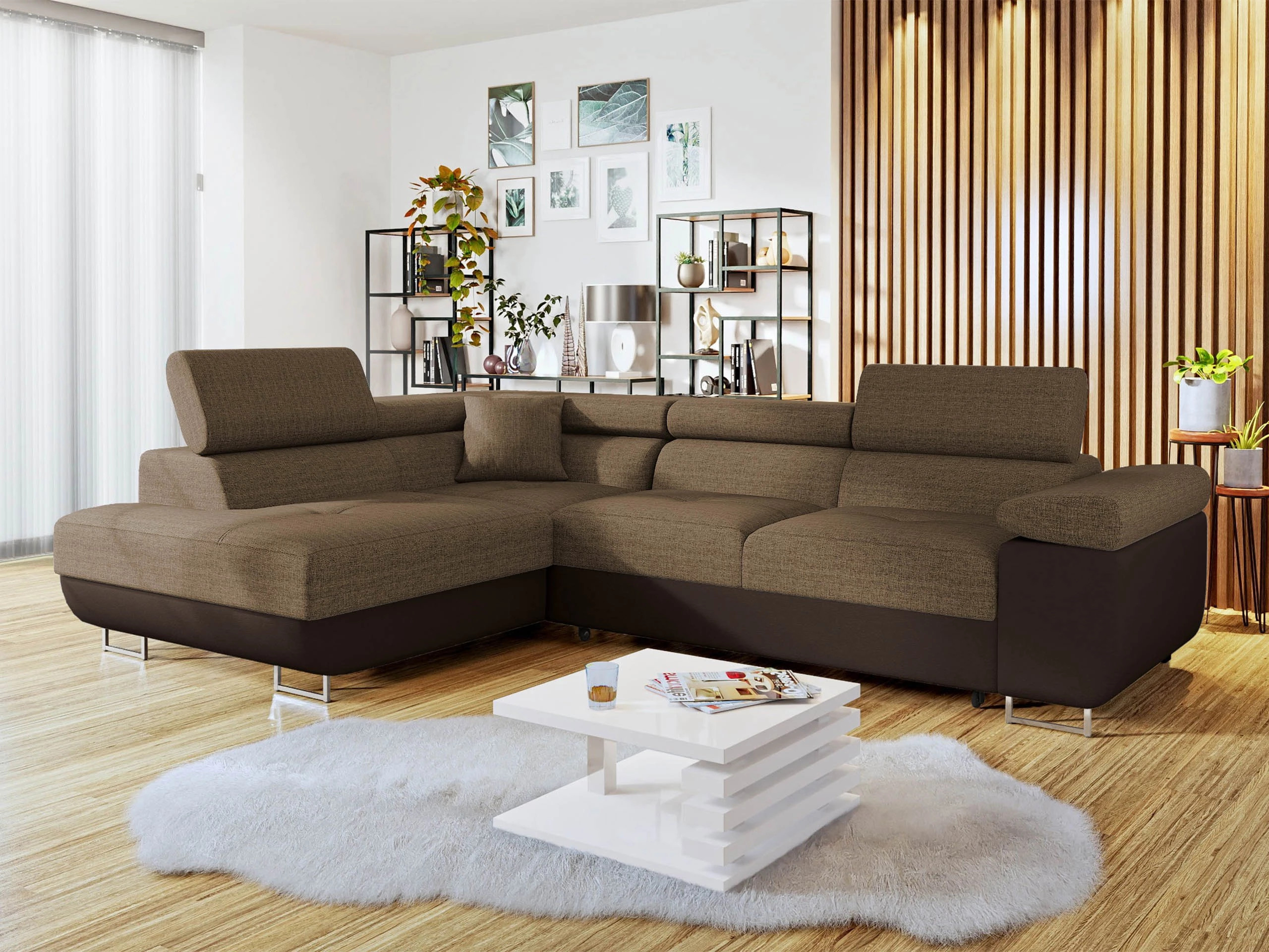 Divano angolare Comfivo Vinetum (Soft 066 + Lux 03)