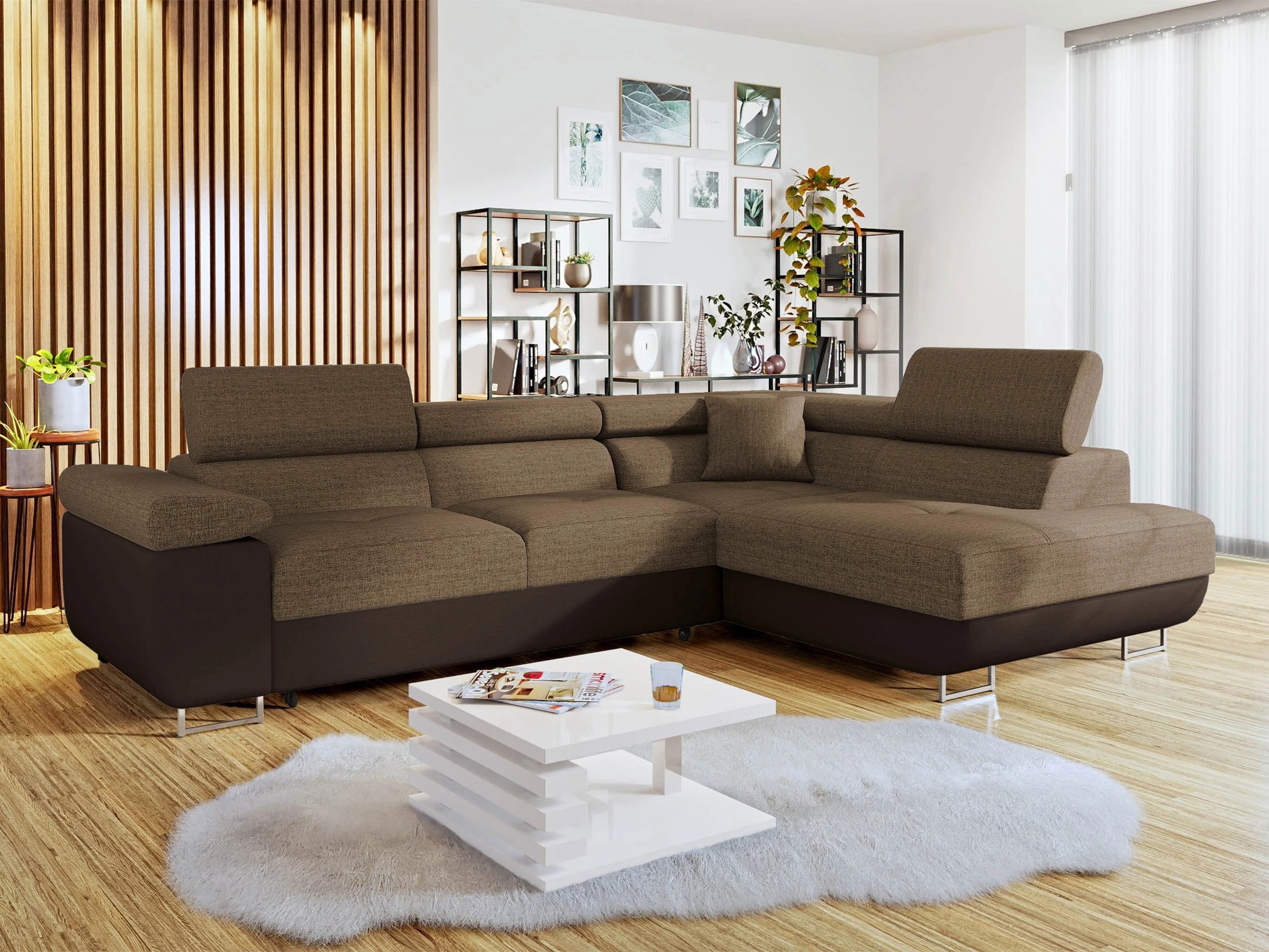 Divano angolare Comfivo Vinetum (Soft 066 + Lux 03)