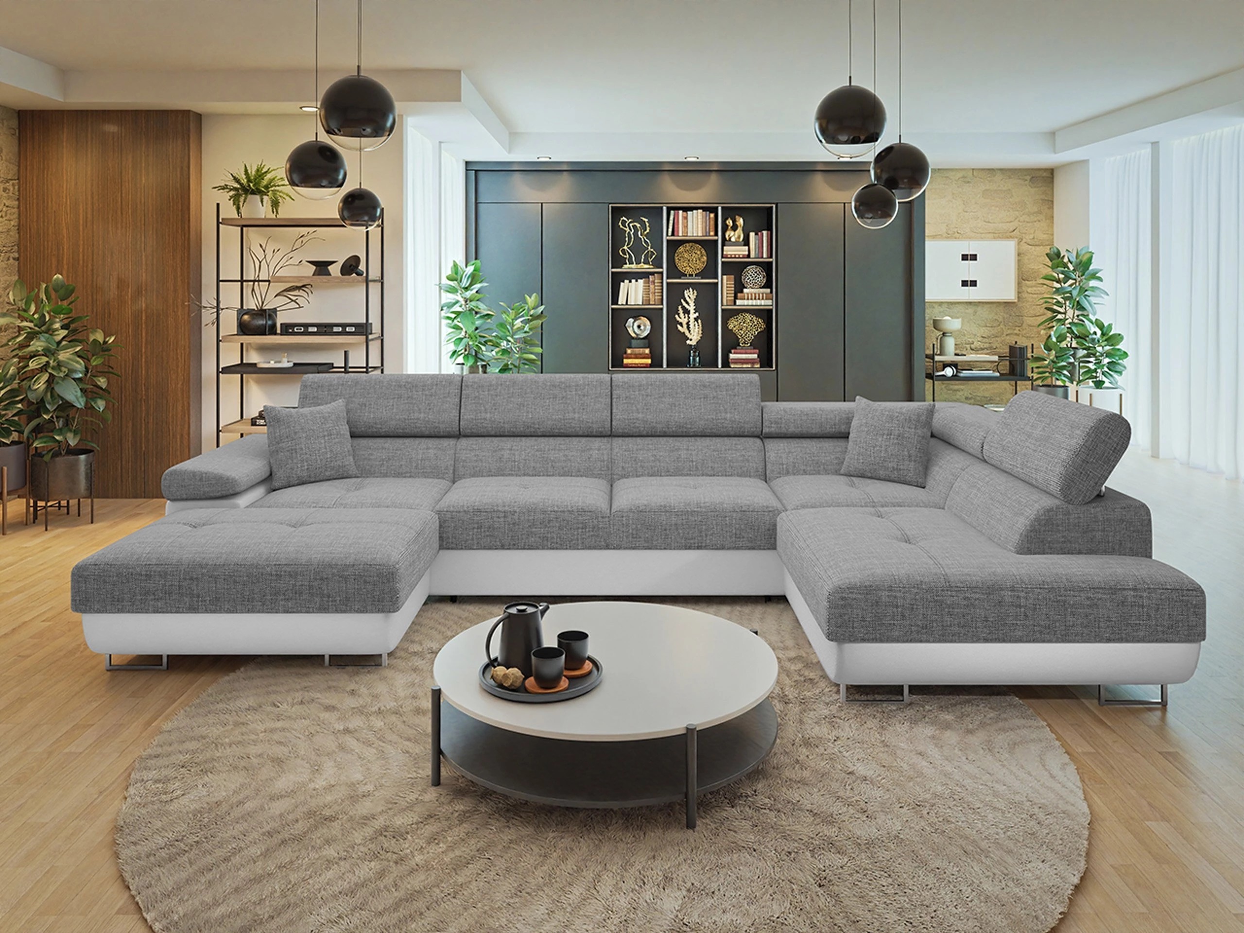 Divano angolare Comfivo Vinetum III (Soft 017 + Lux 05)