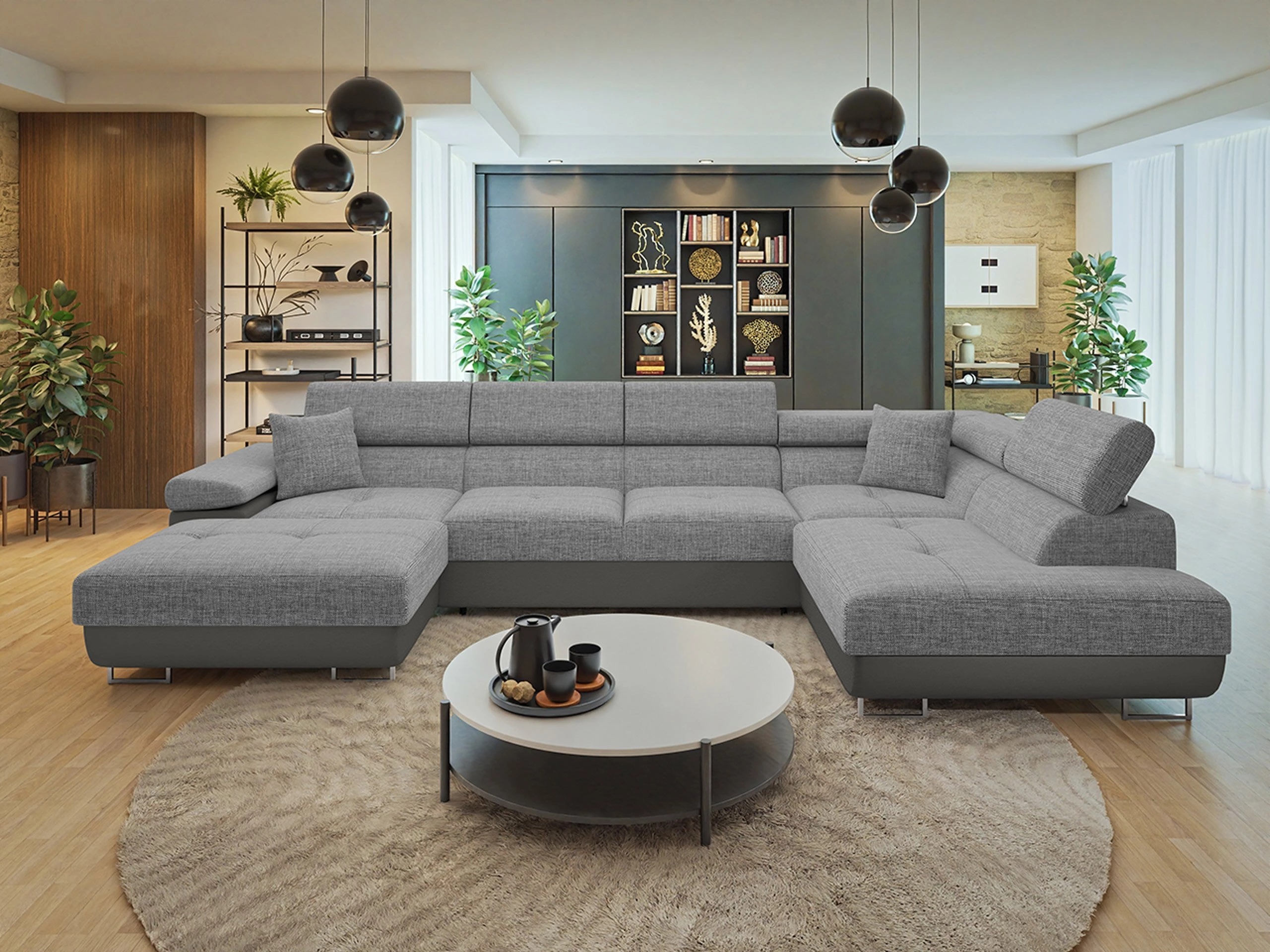 Divano angolare Comfivo Vinetum III (Soft 029 + Lux 05)