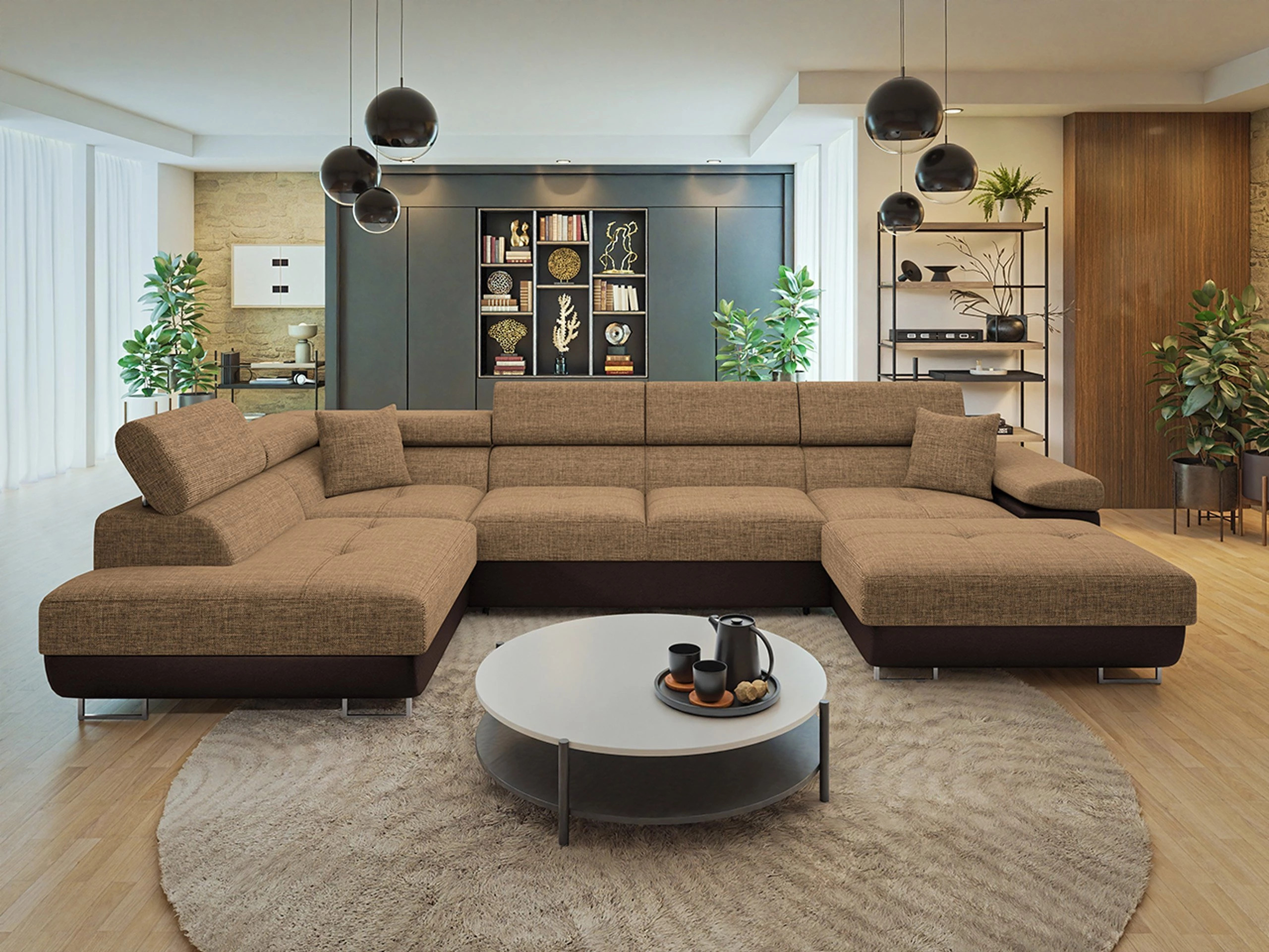Divano angolare Comfivo Vinetum III (Soft 066 + Lux 03)