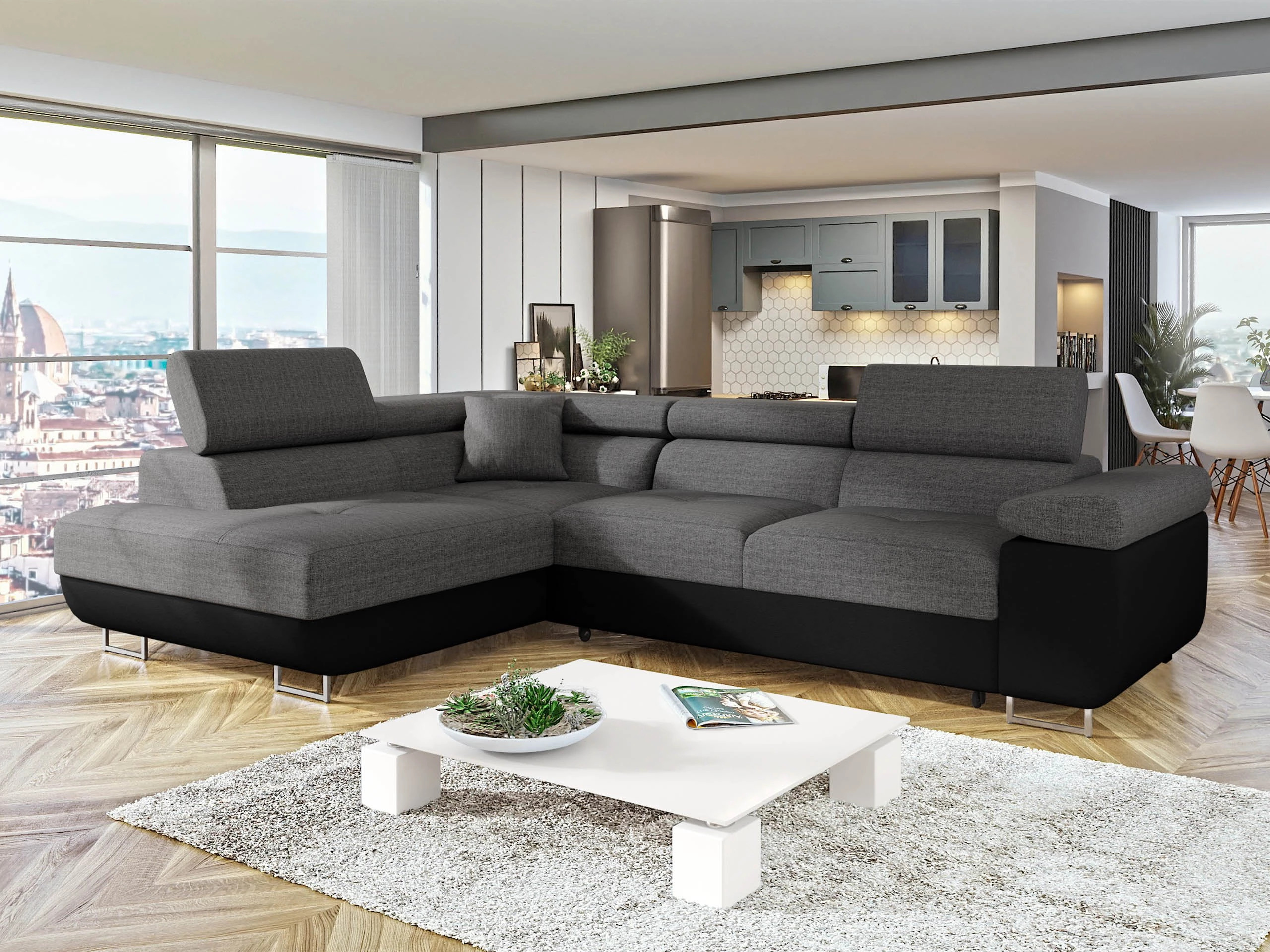 Divano angolare Comfivo Vinetum (Soft 011 + Lux 06)