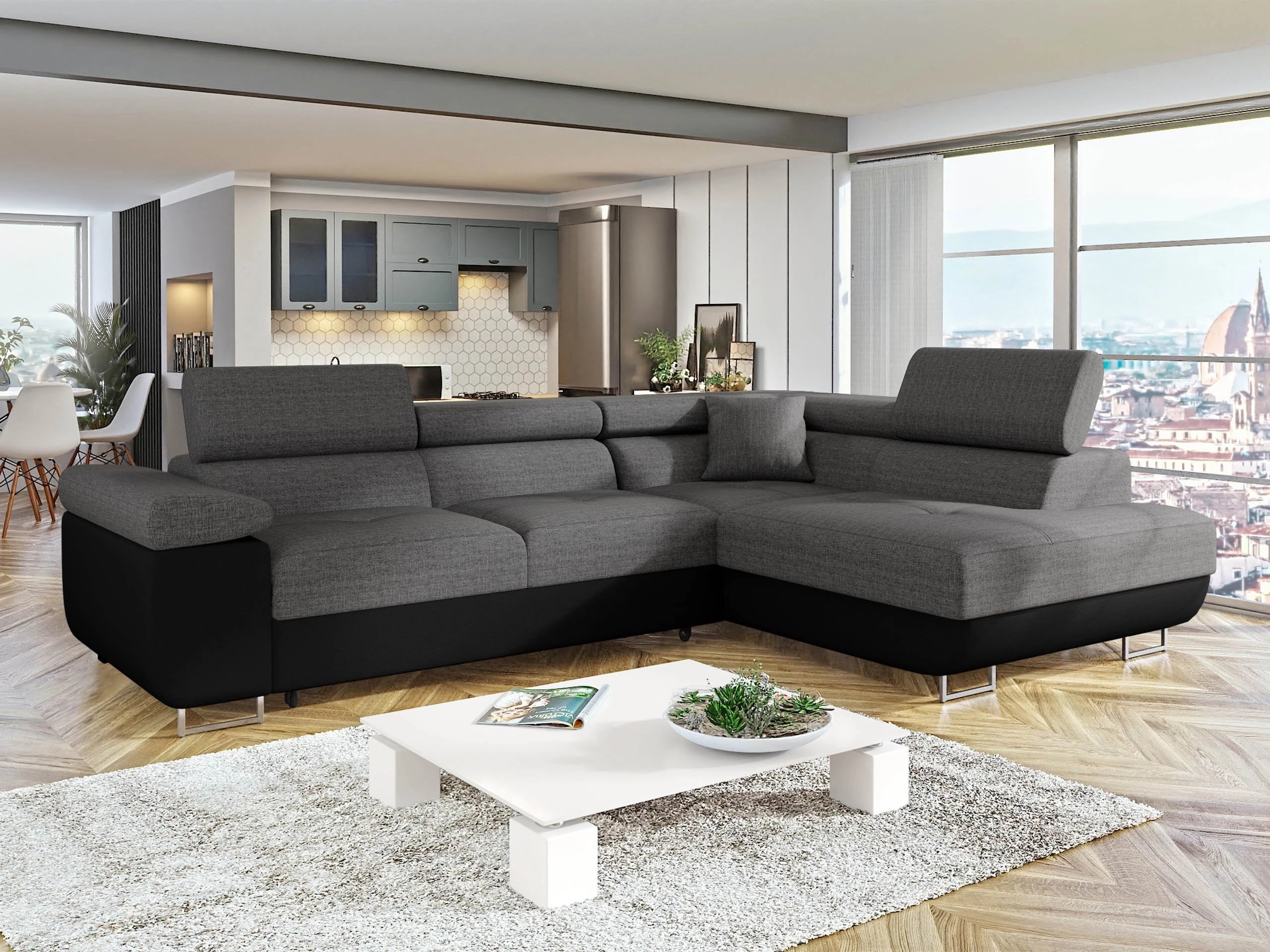 Divano angolare Comfivo Vinetum (Soft 011 + Lux 06)
