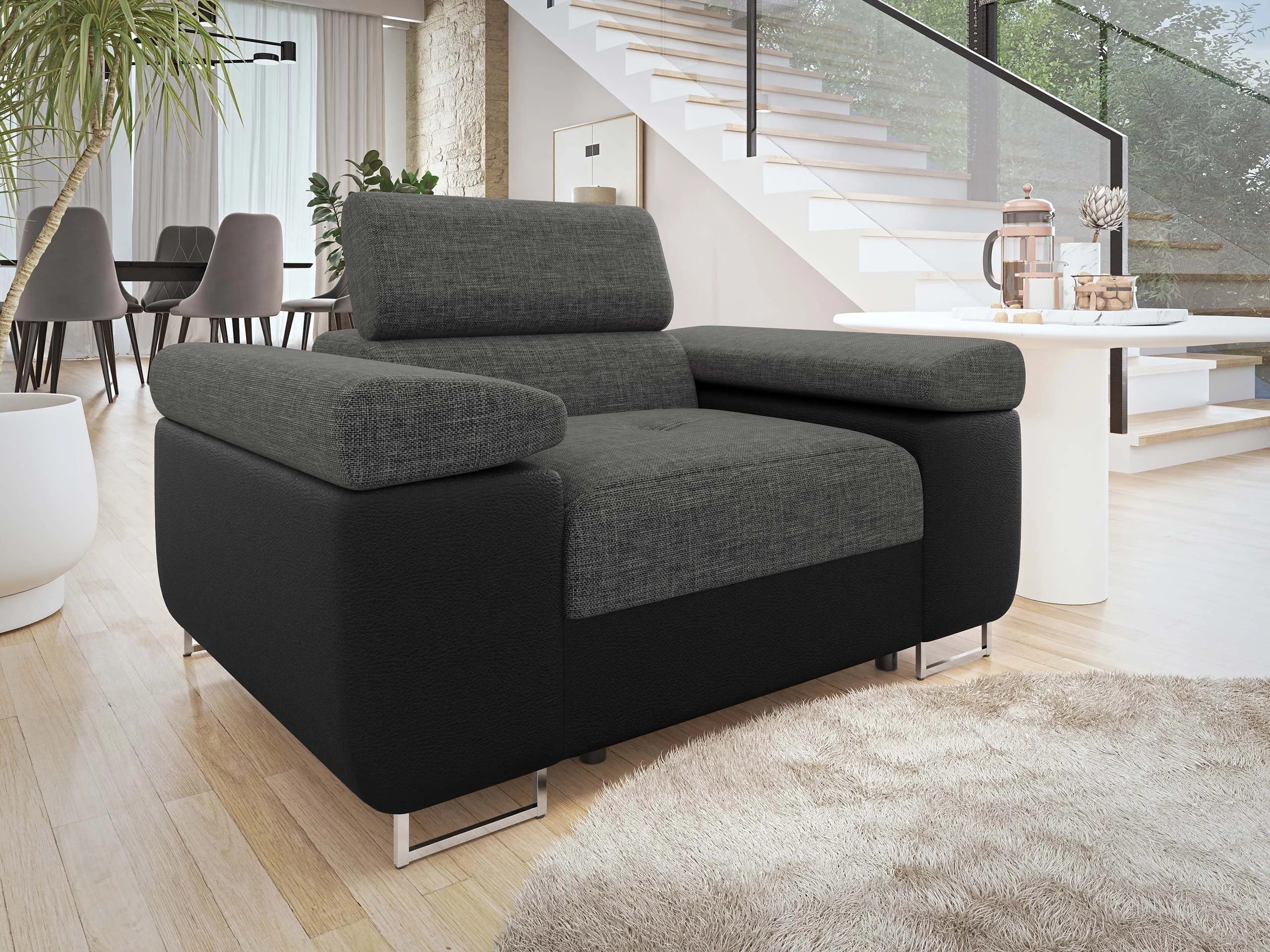 Poltrona Comfivo Vinetum (Soft 011 + Lux 06)
