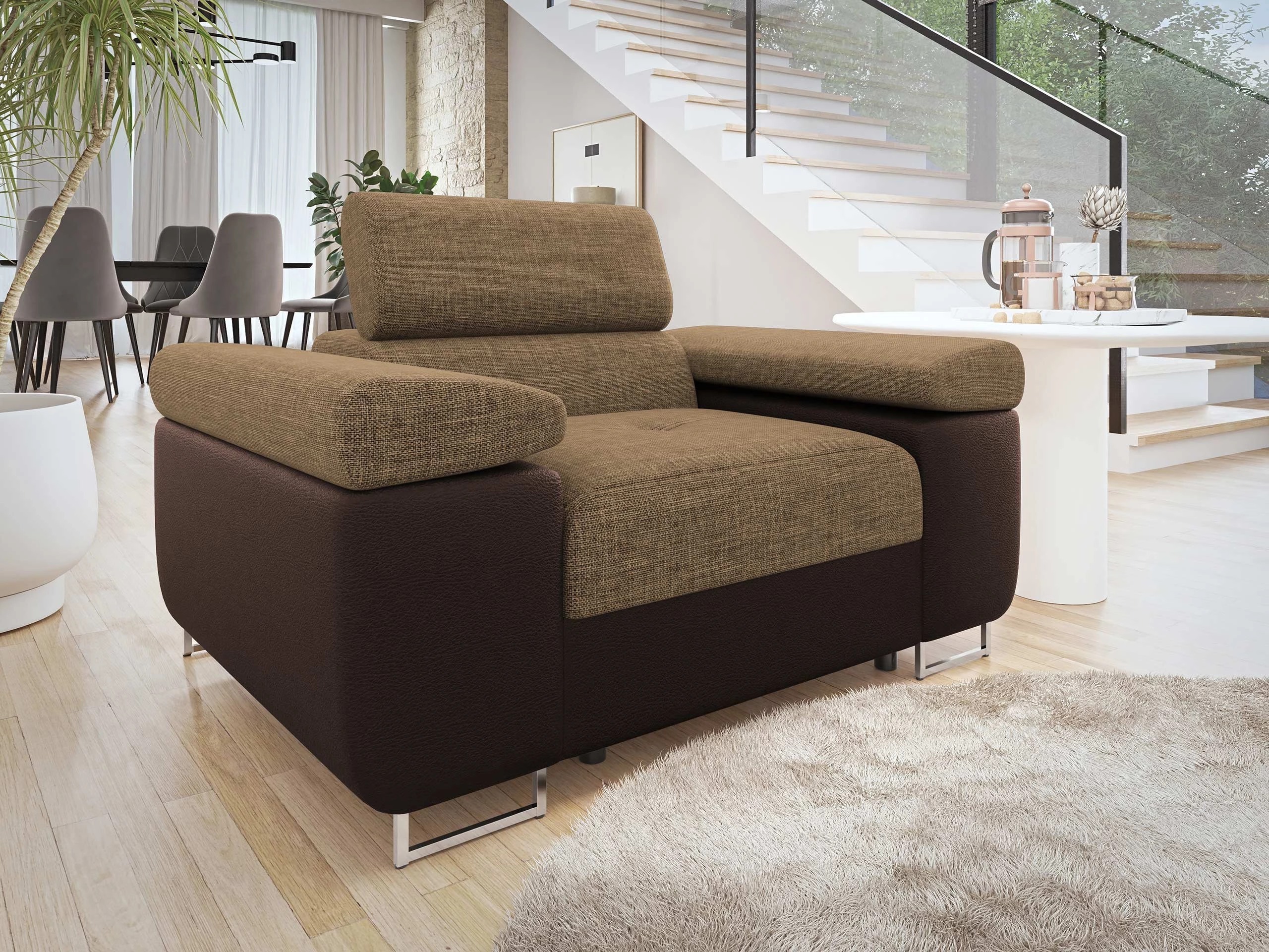 Poltrona Comfivo Vinetum (Soft 066 + Lux 03)