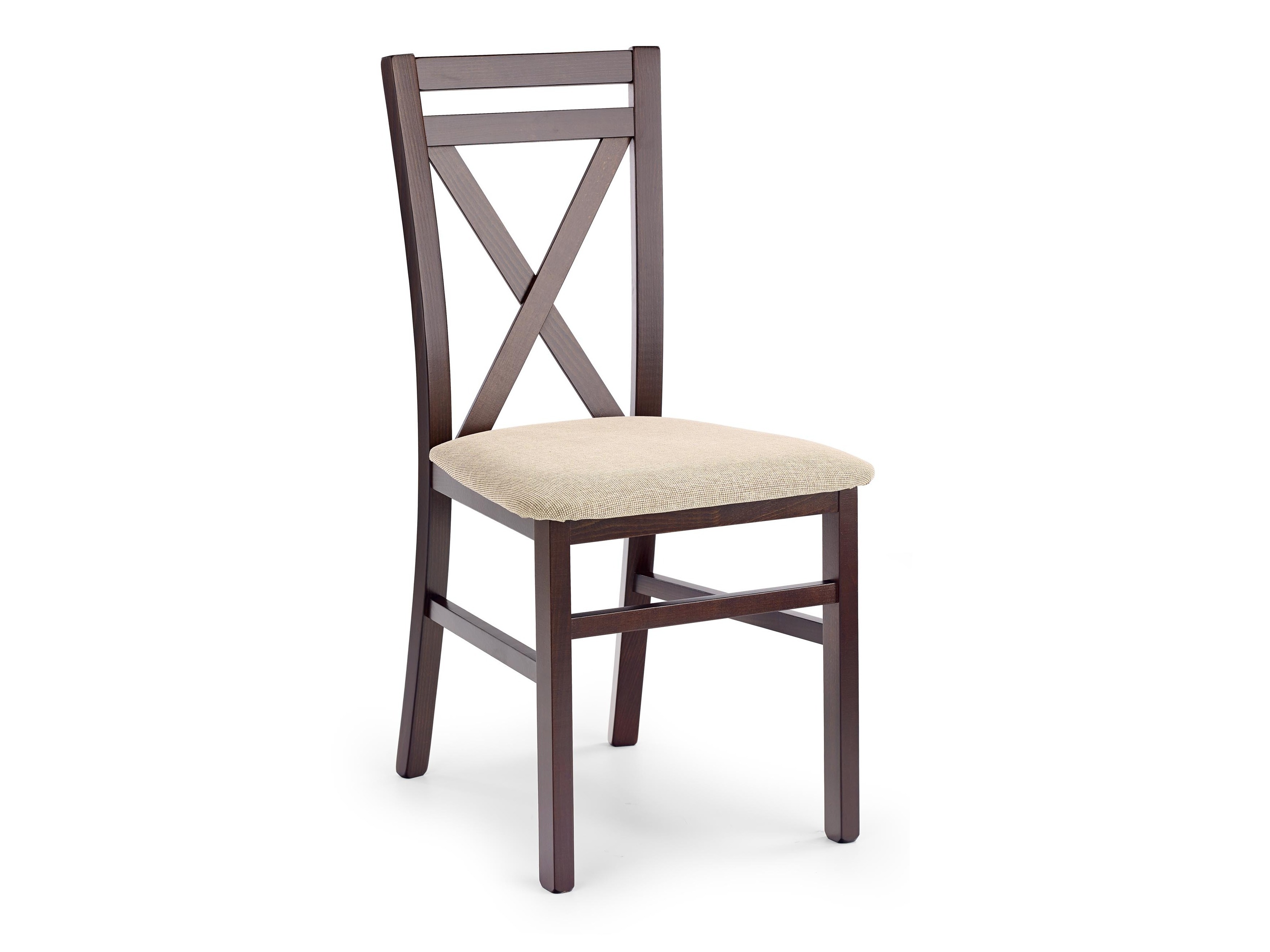 Sedia Houston 593 (Noce scuro + Nocciola)