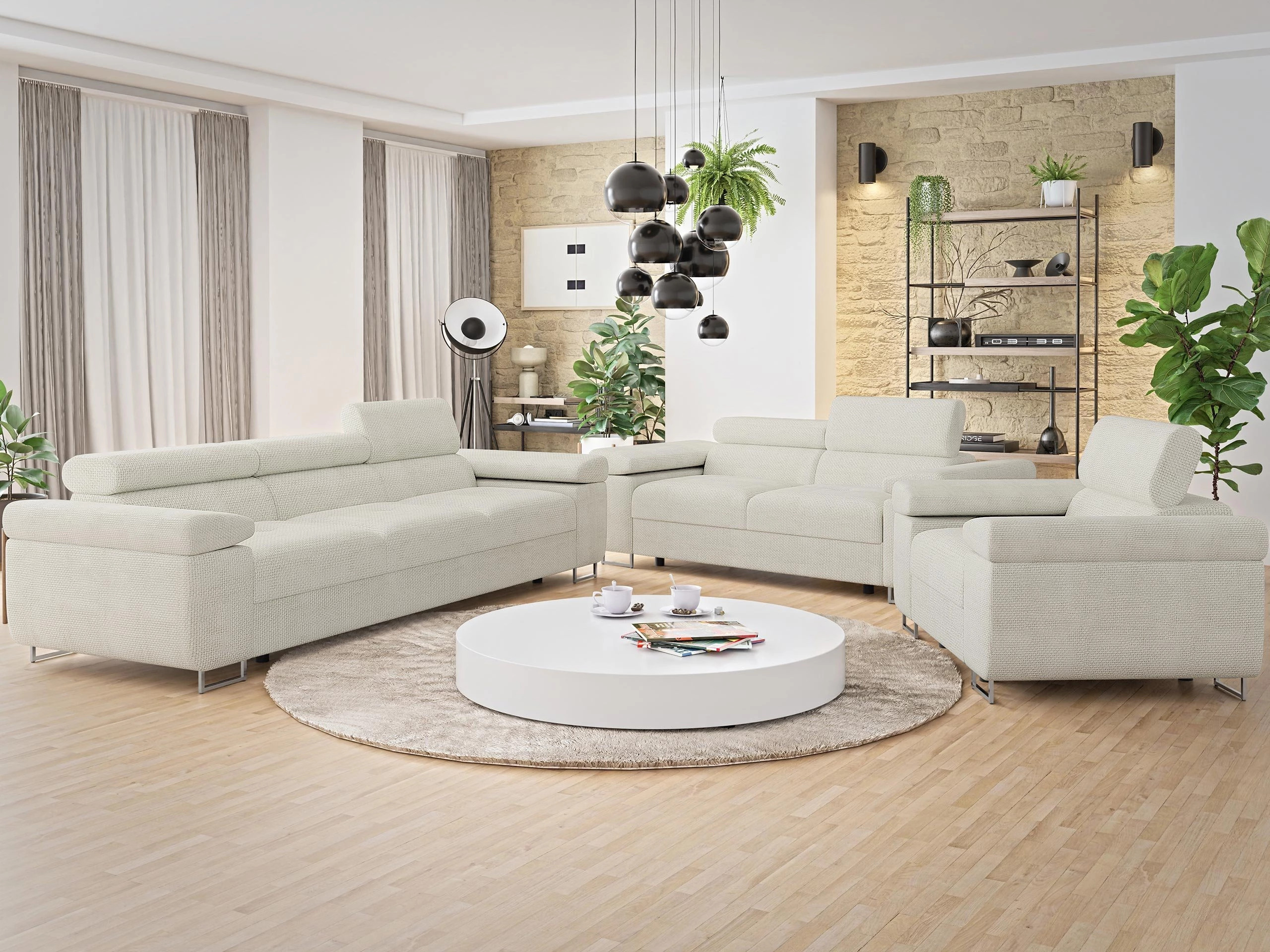 Set mobili imbottiti Comfivo Vinetum (Flow 06)