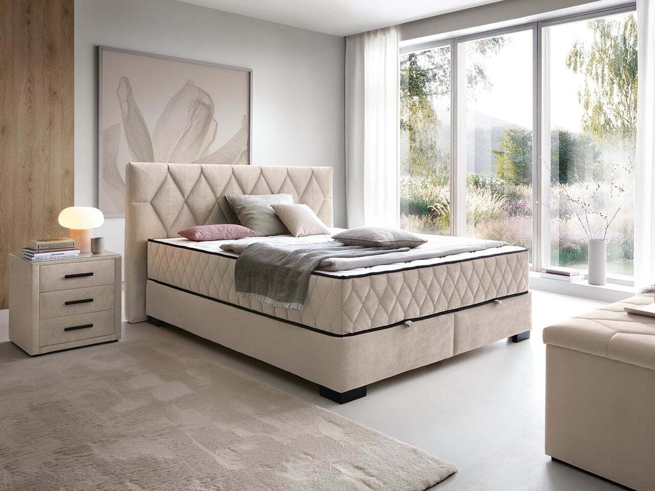 Letto continentale Boston 760 (Amon 17)