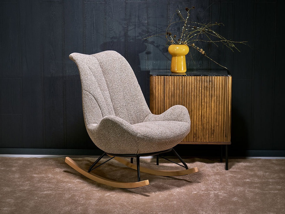 Sedia a dondolo Houston 2099 (Beige)