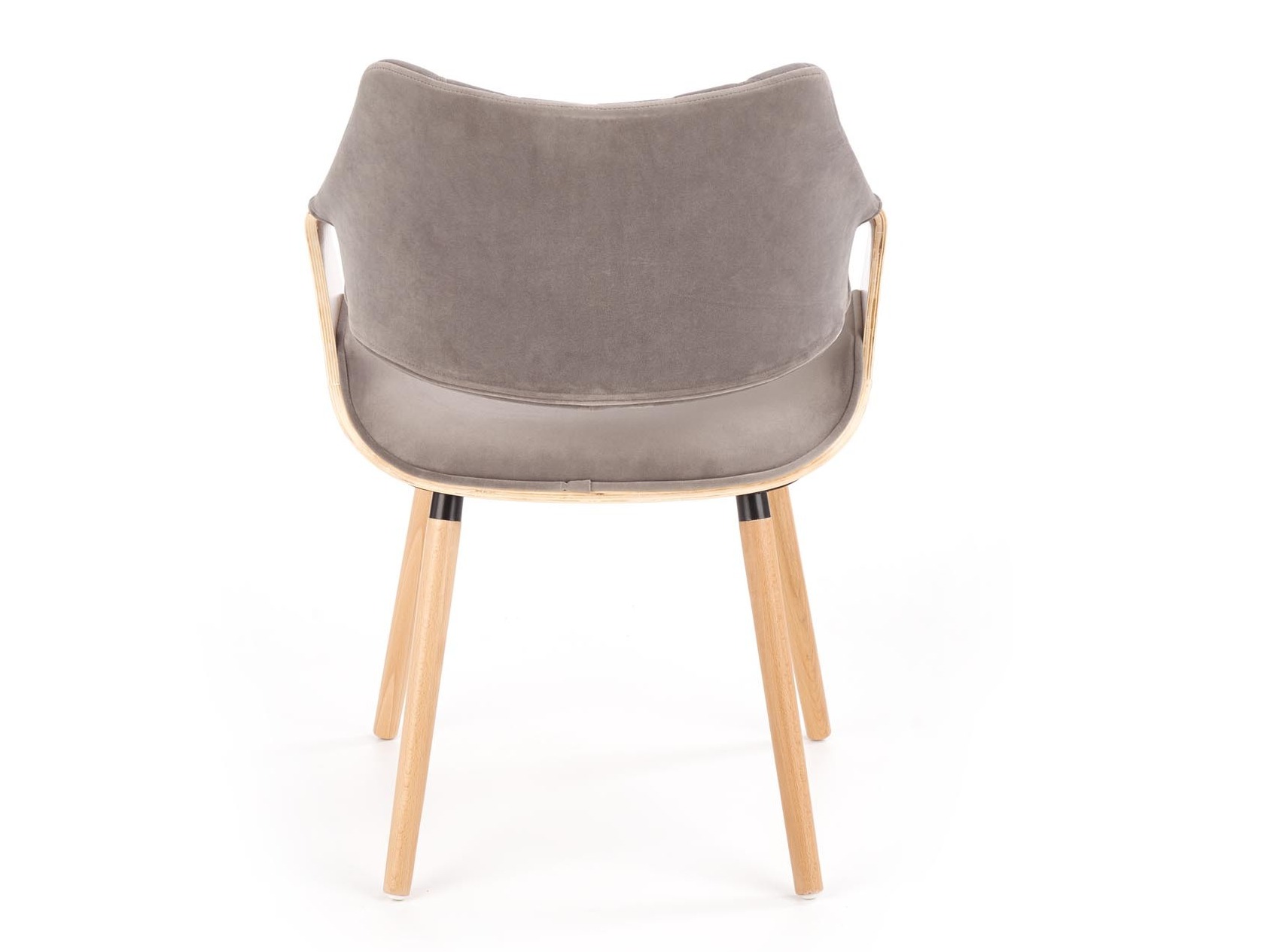 Sedia Houston 720 (Luminoso legno + Grigio)