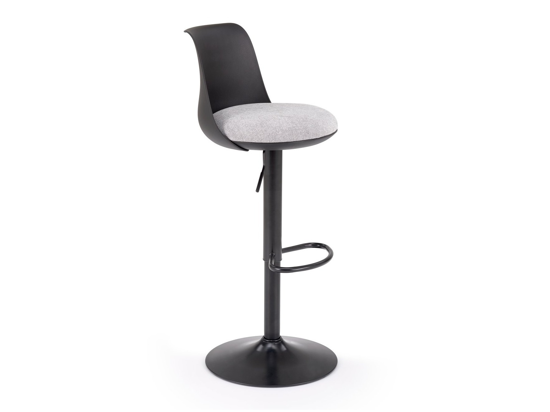 Sgabello da bar Houston 2104 (Grigio + Nero)