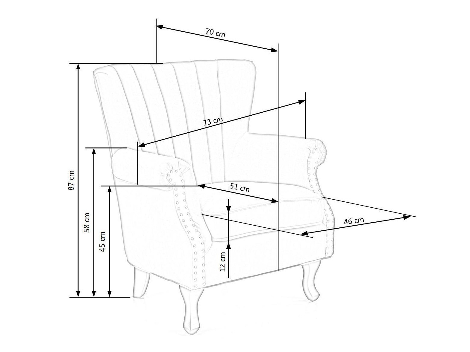 Poltrona Houston 1105 (Grigio)
