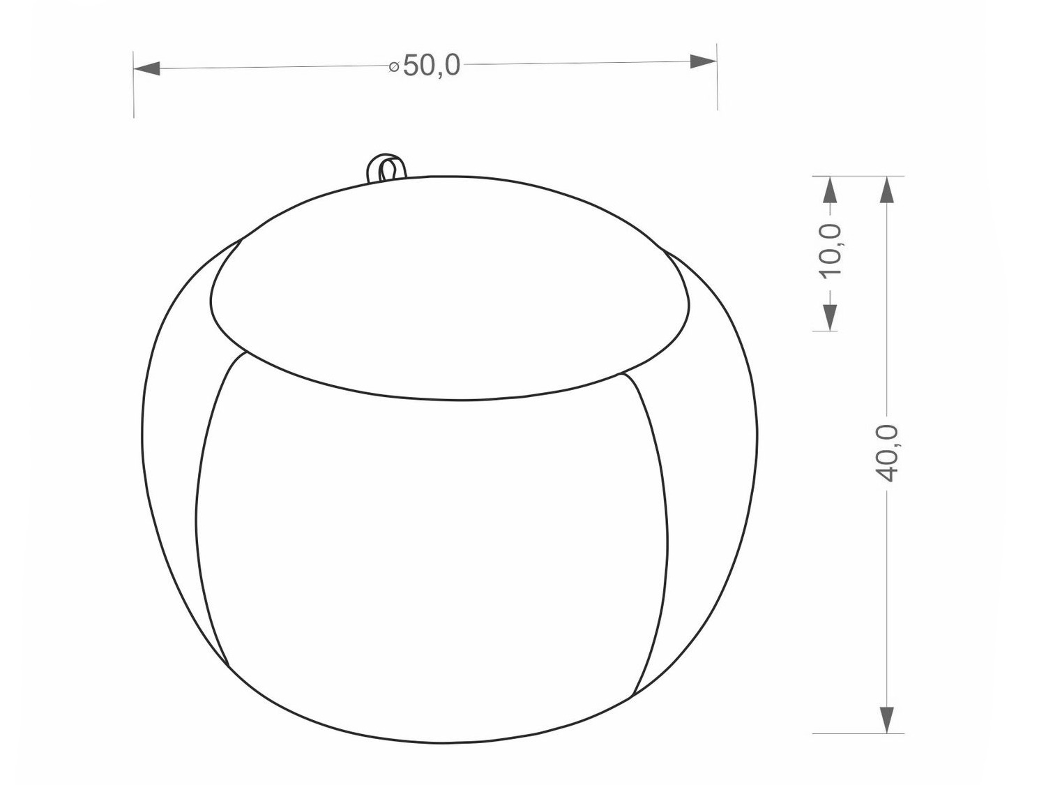 Pouf Houston 2108 (Beige)