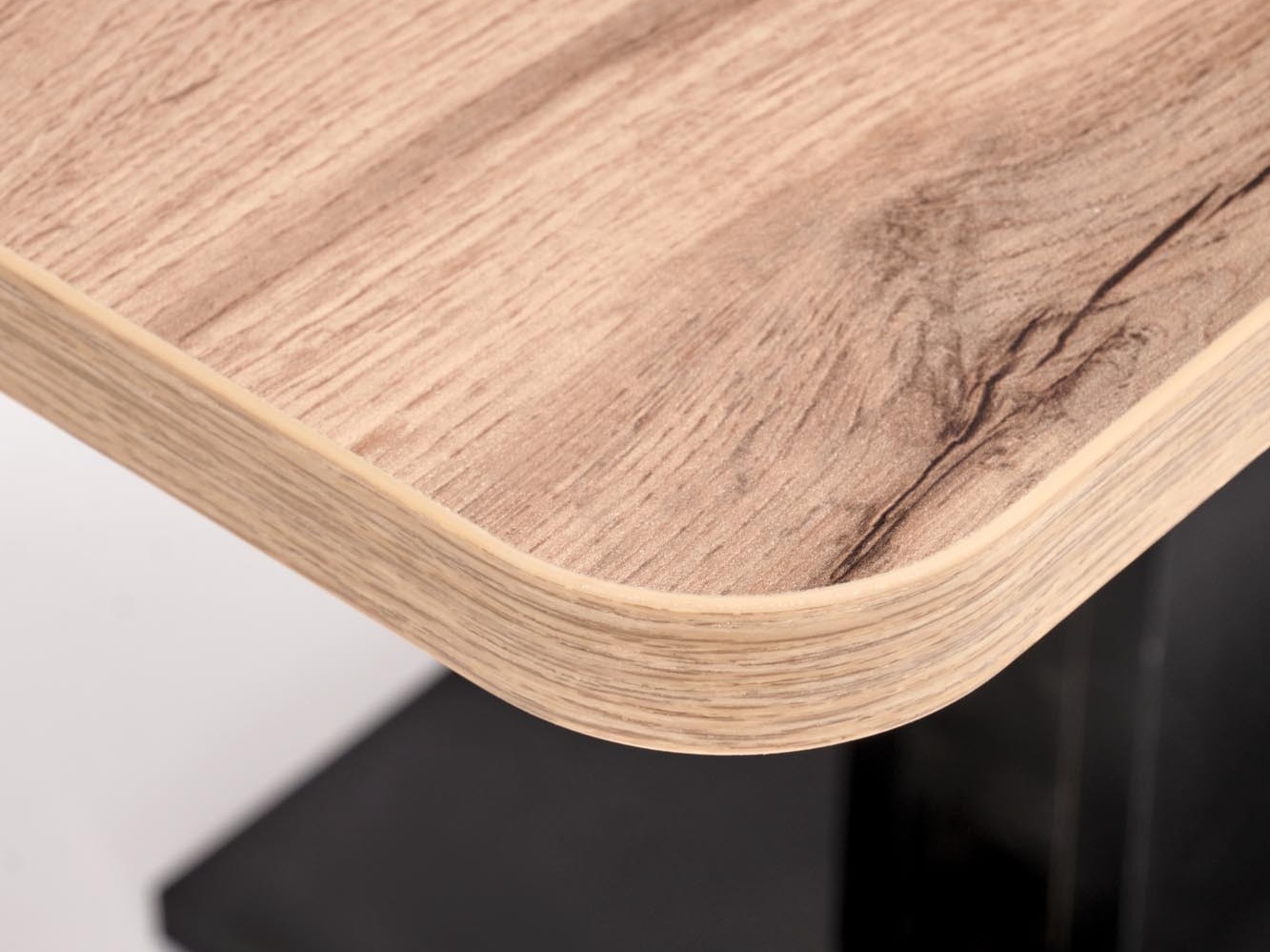 Tavolino trasformabile Houston 1253 (Quercia di Wotan + Nero)