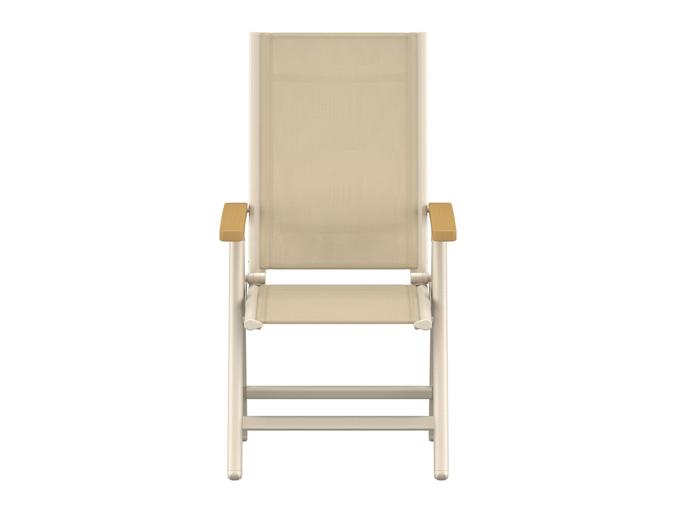 Sedia per esterni Dallas 2848 (Beige + Teak)