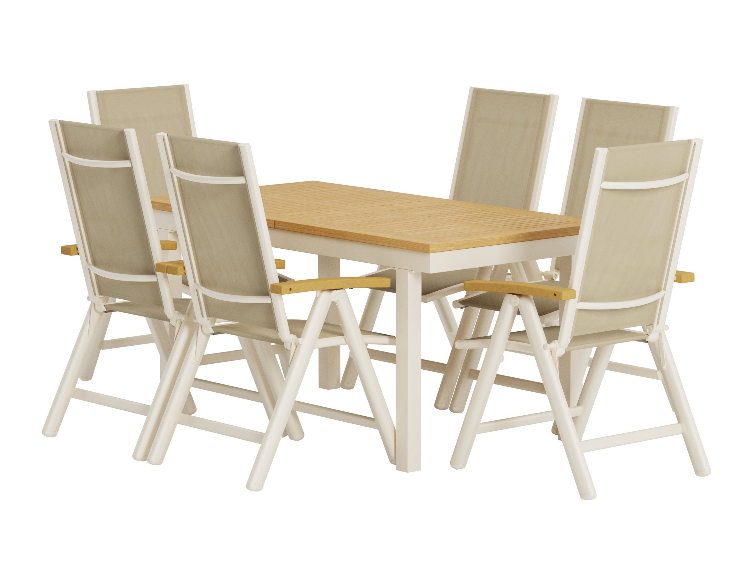 Tavolo e sedie set Dallas 5204