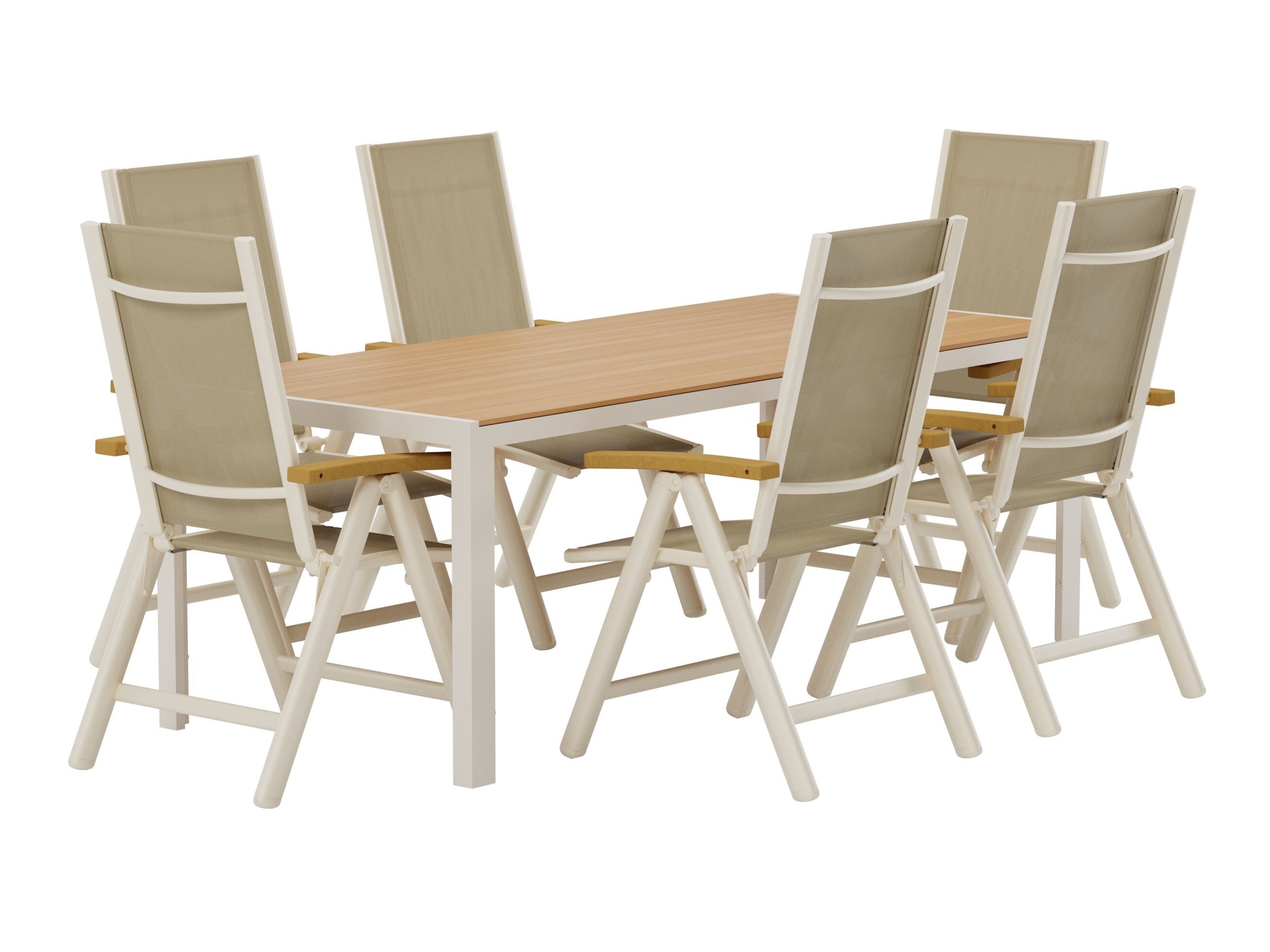 Tavolo e sedie set Dallas 5205