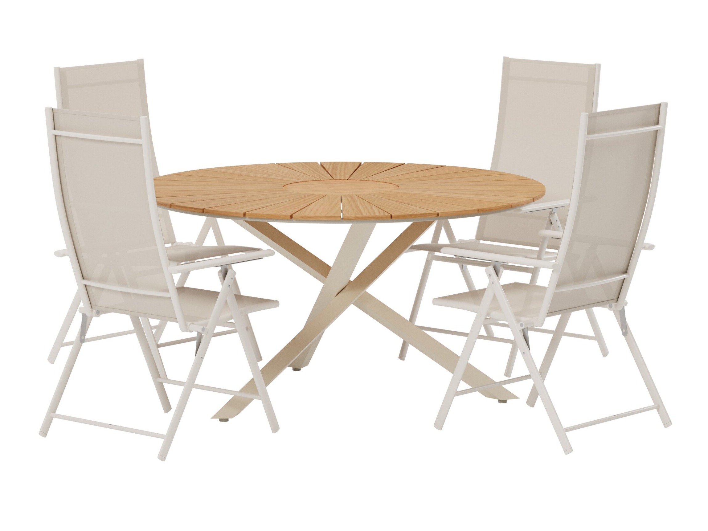 Tavolo e sedie set Dallas 5209