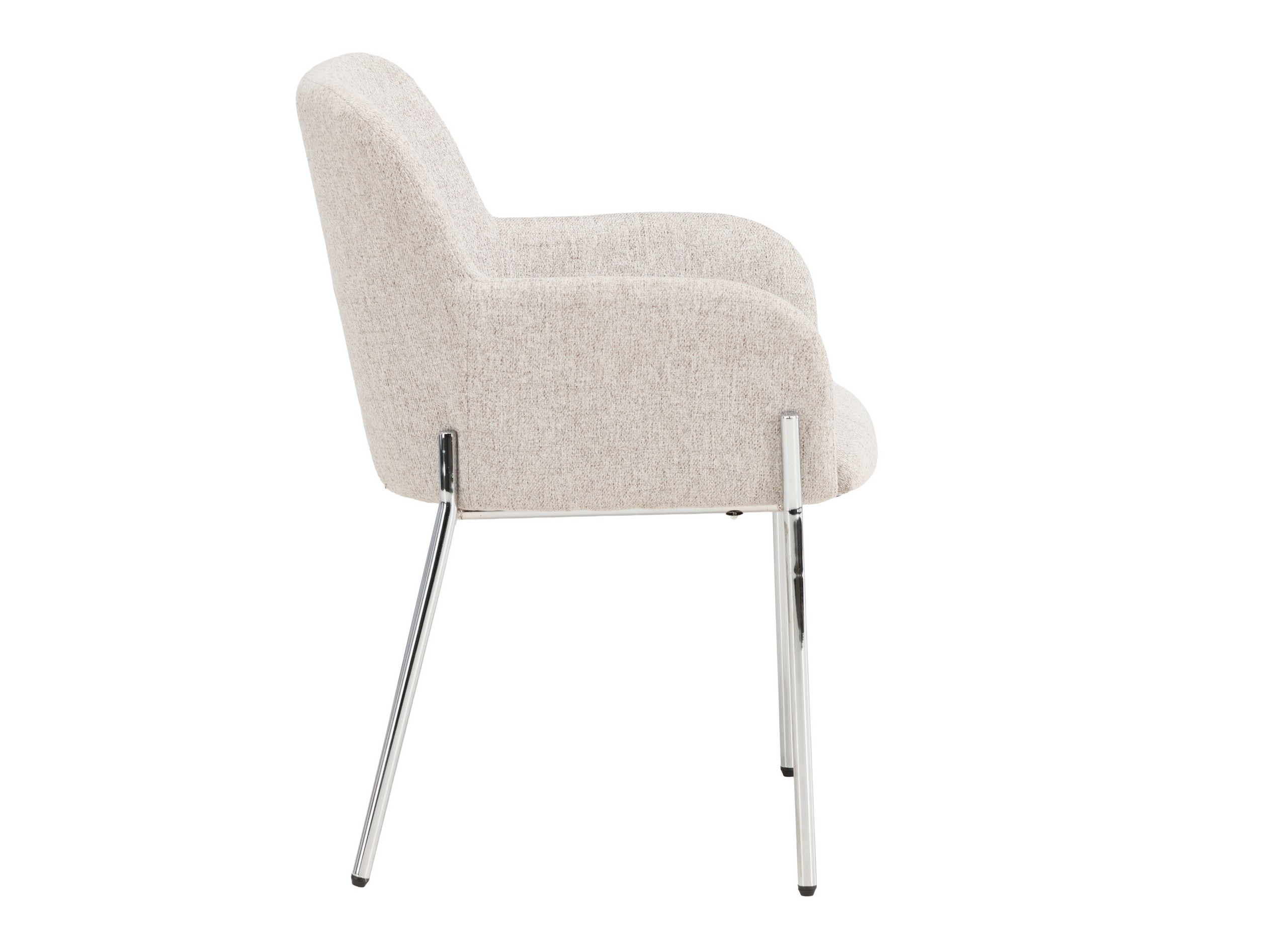 Sedia Dallas 5224 (Argento + Beige)