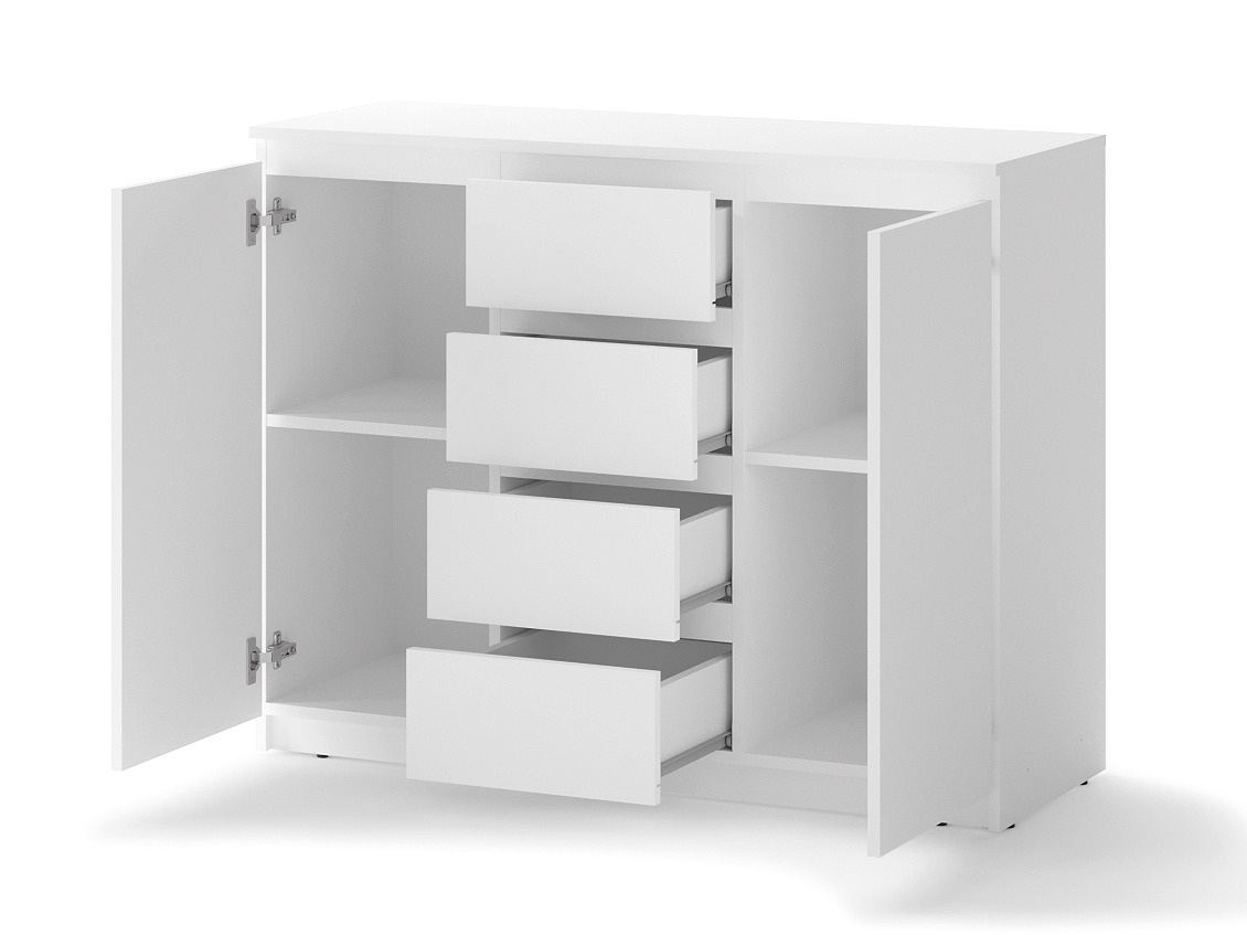 Cassettiera Cirdelu 105 (Bianco)