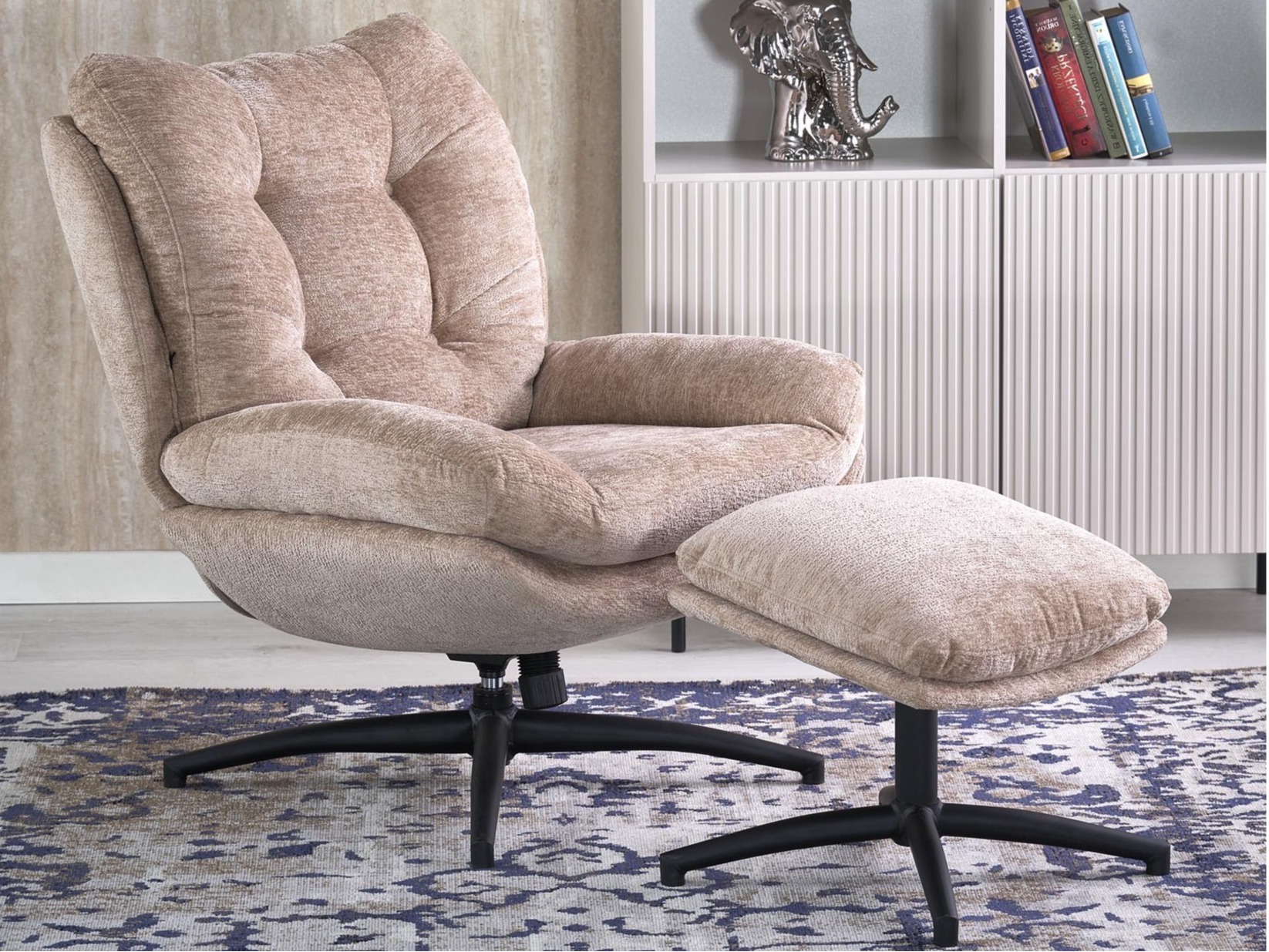 Poltrona Houston 1900 (Beige)